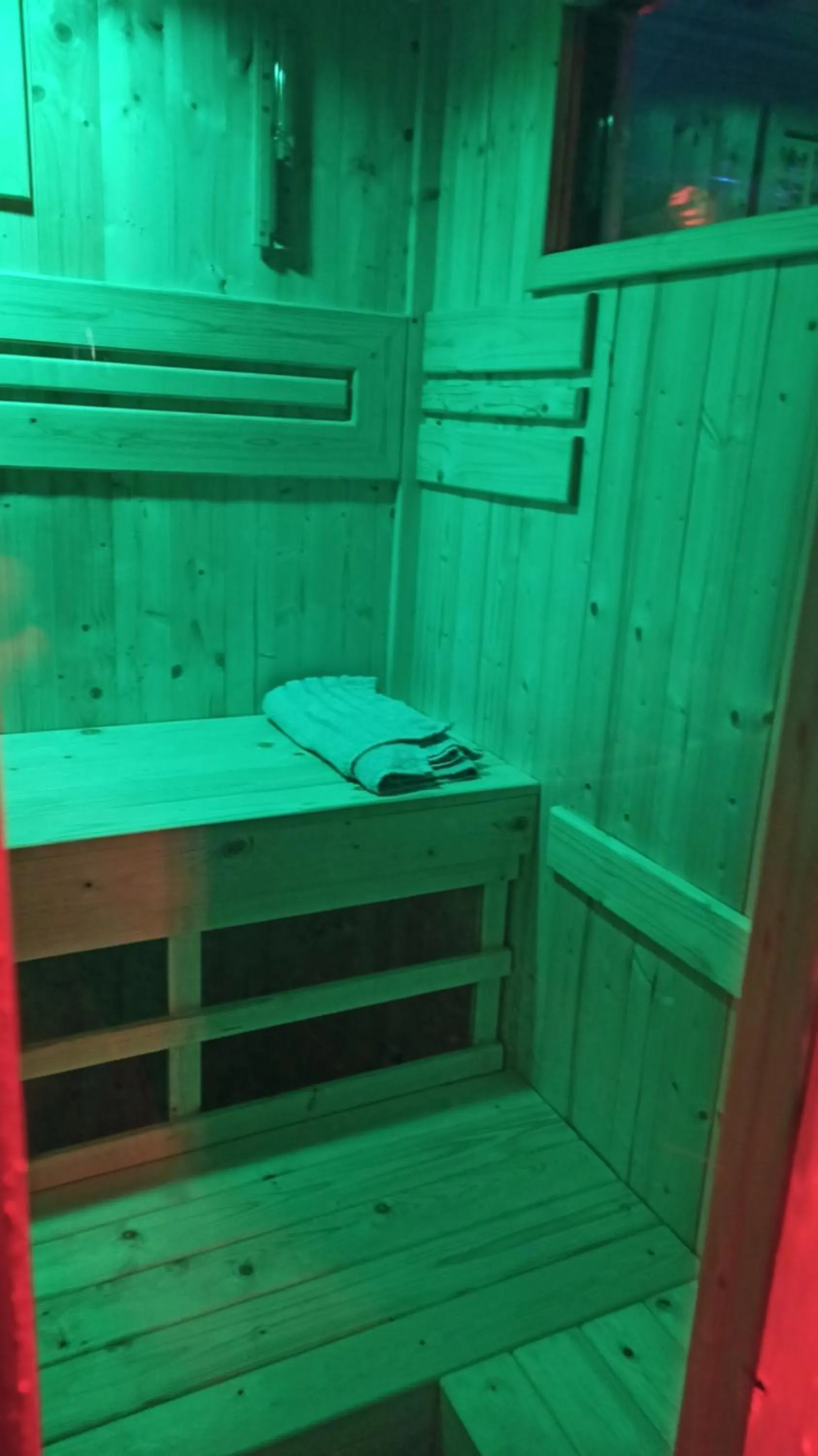 Sauna in Touch the Wind