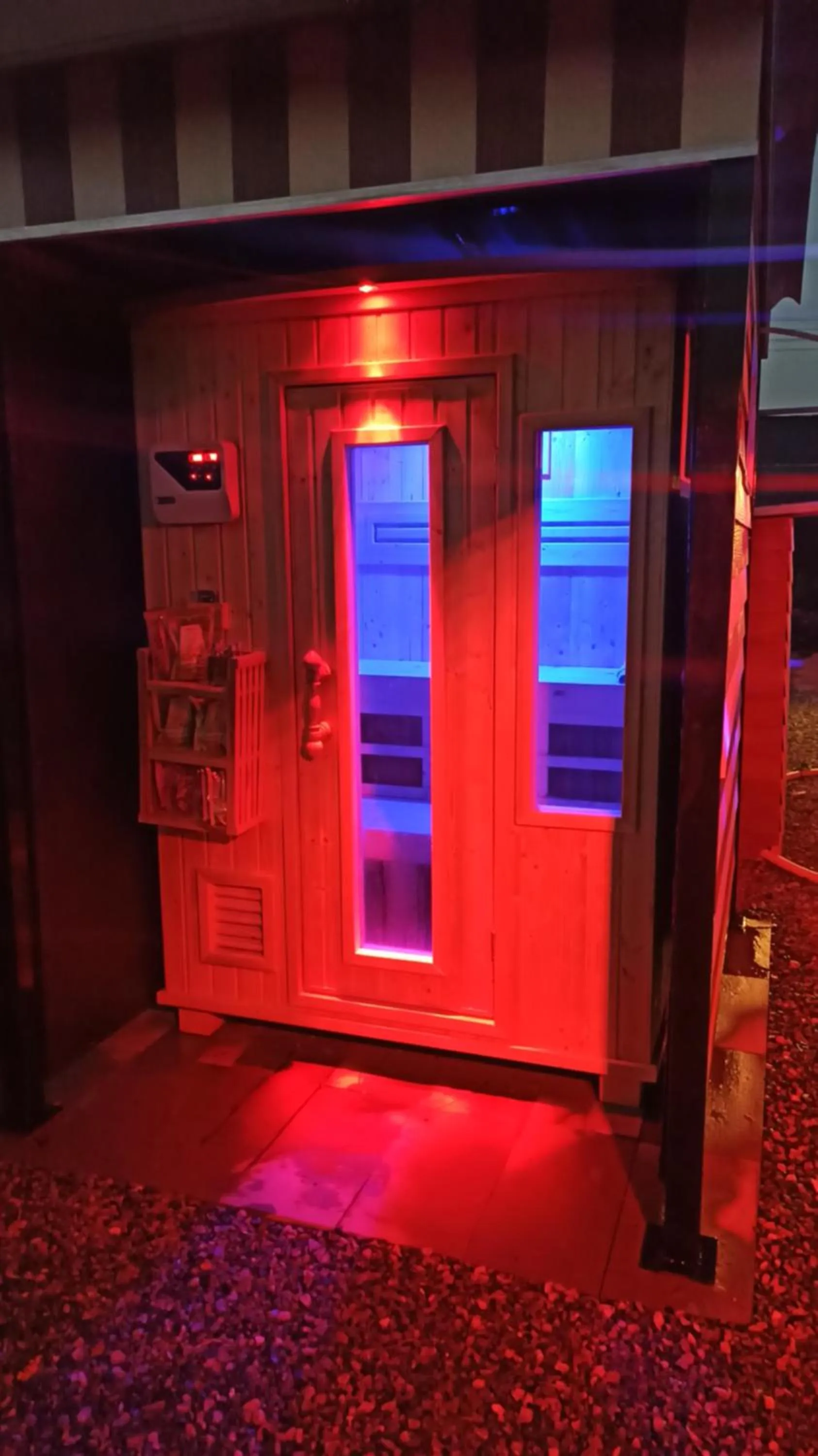 Sauna in Touch the Wind