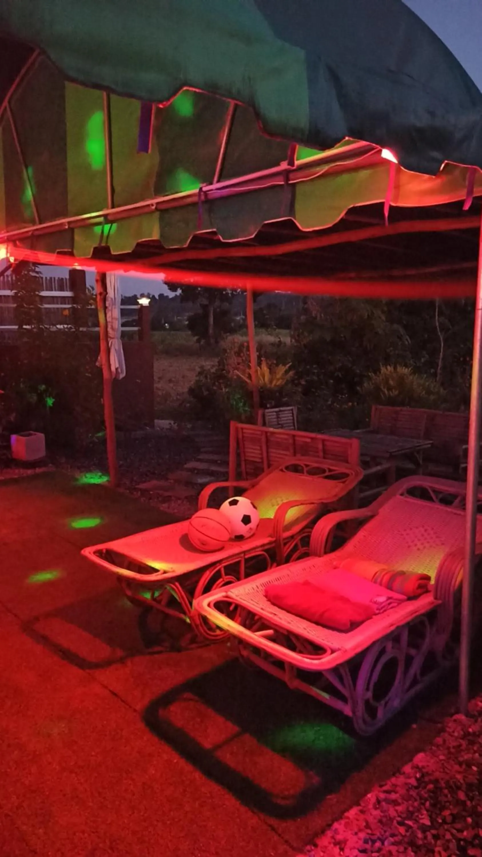 Swimming pool in Touch the Wind