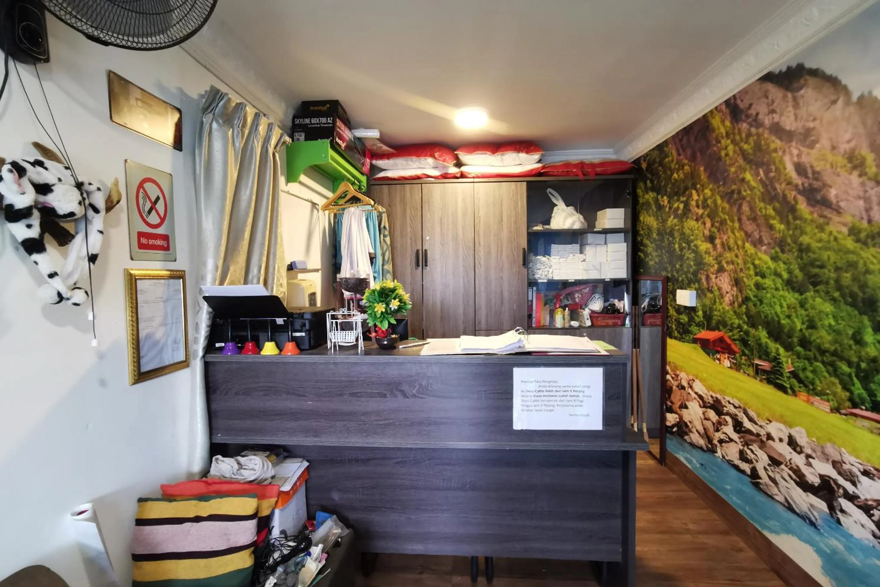 Lobby or reception in Hotel O Mount Hill Villa Kundasang