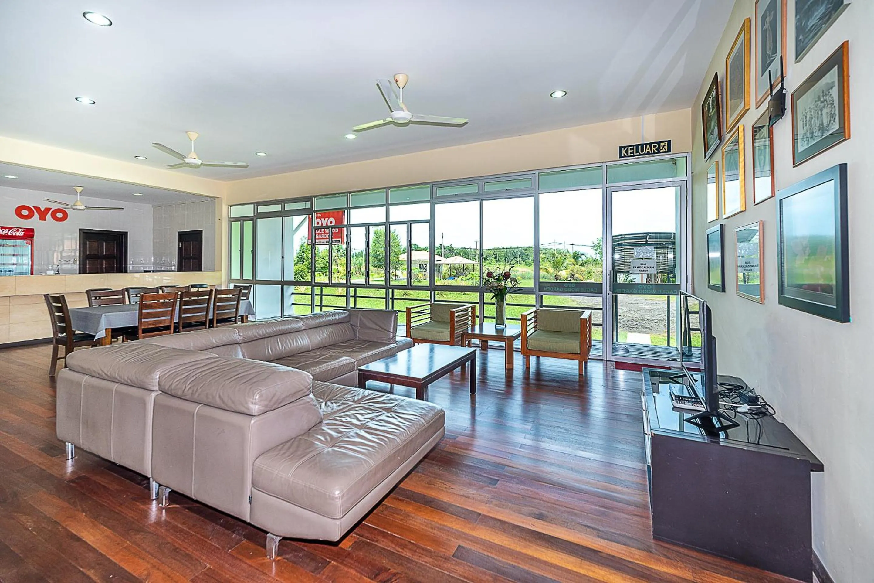 Lobby or reception in Hotel O Eagle Wood Garden