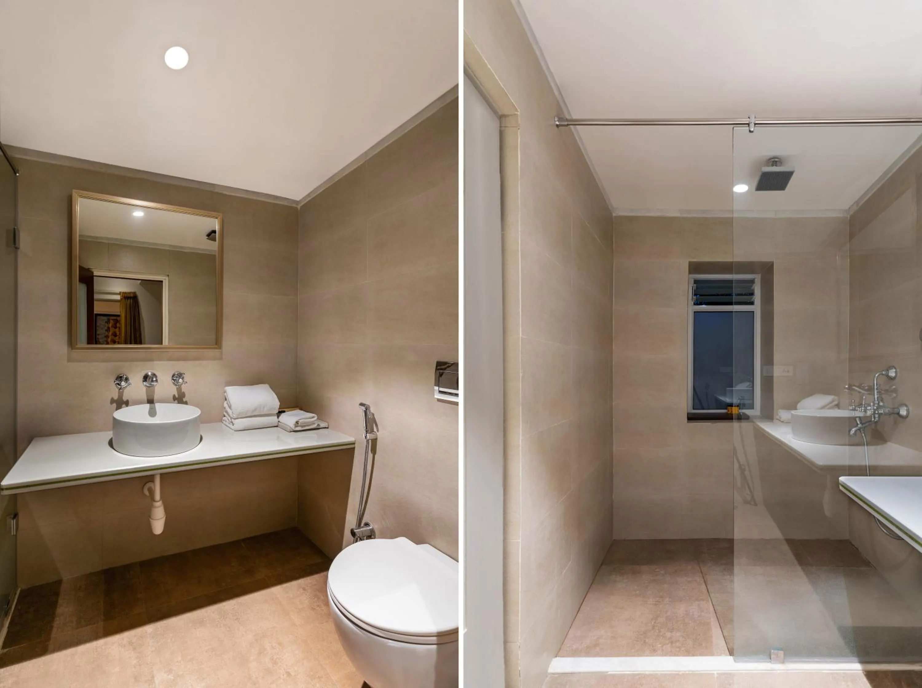 Bathroom in Brahma Niwas - Best Lake View Hotel in Udaipur