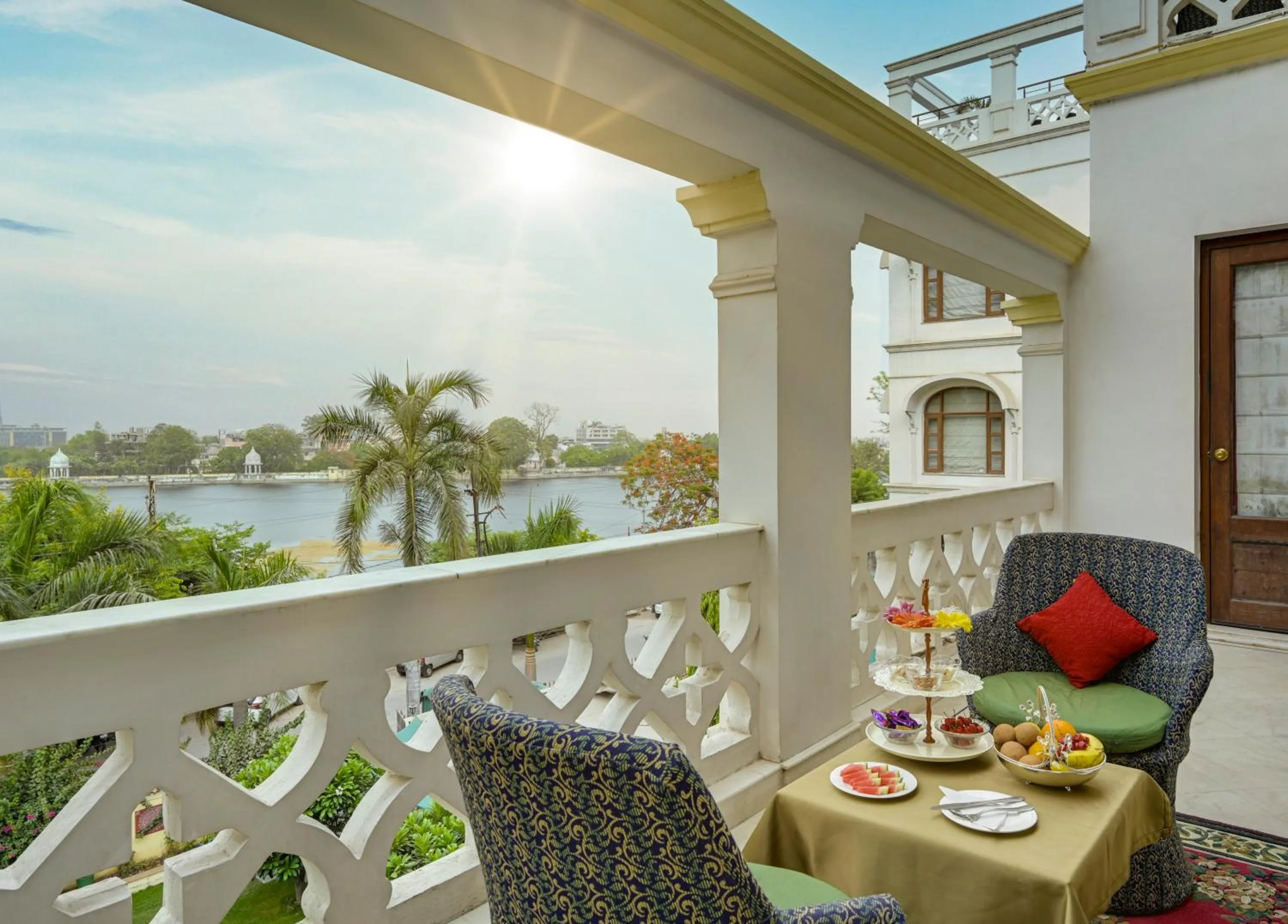 Lobby or reception in Brahma Niwas - Best Lake View Hotel in Udaipur