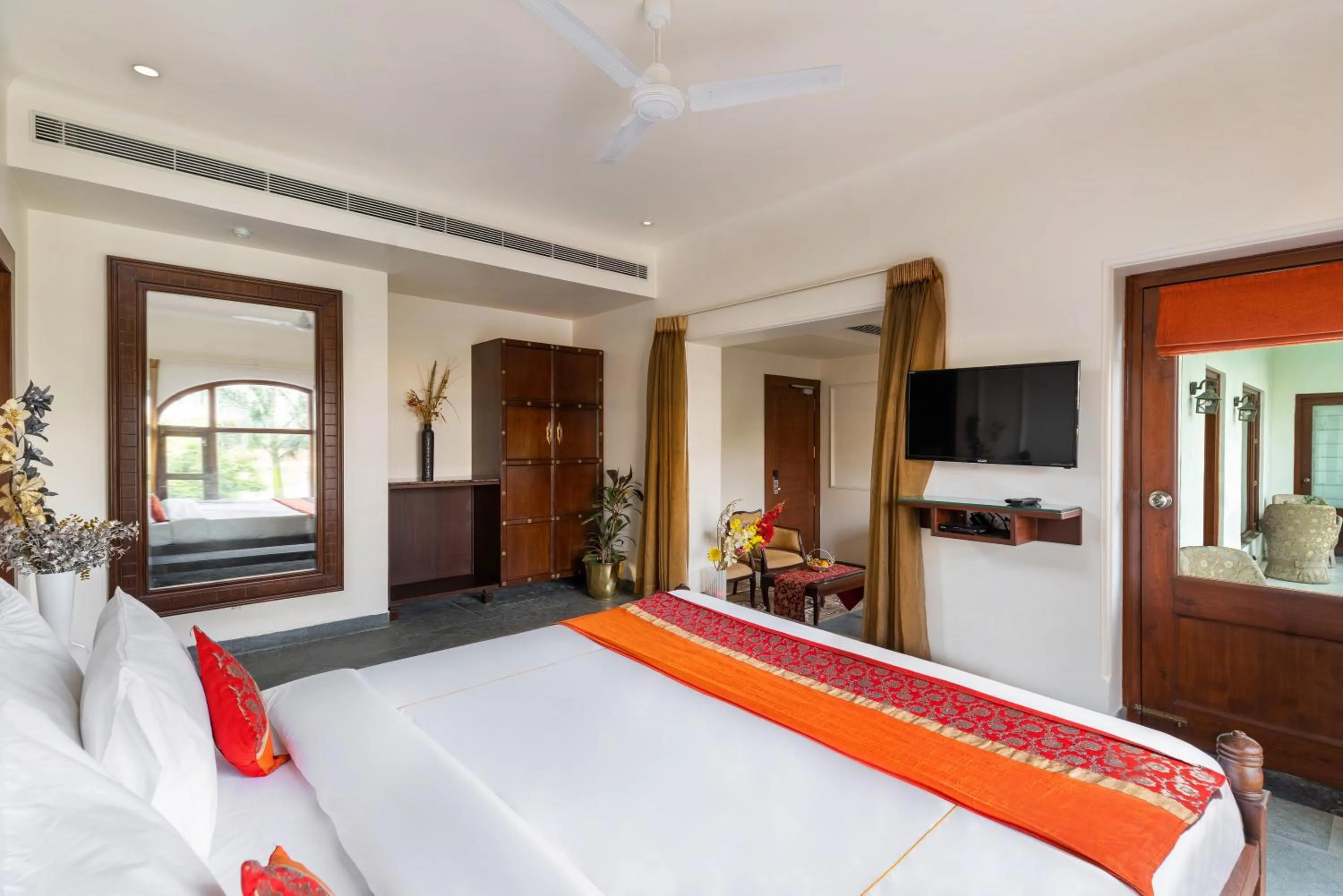 Bedroom, Bed in Brahma Niwas - Best Lake View Hotel in Udaipur