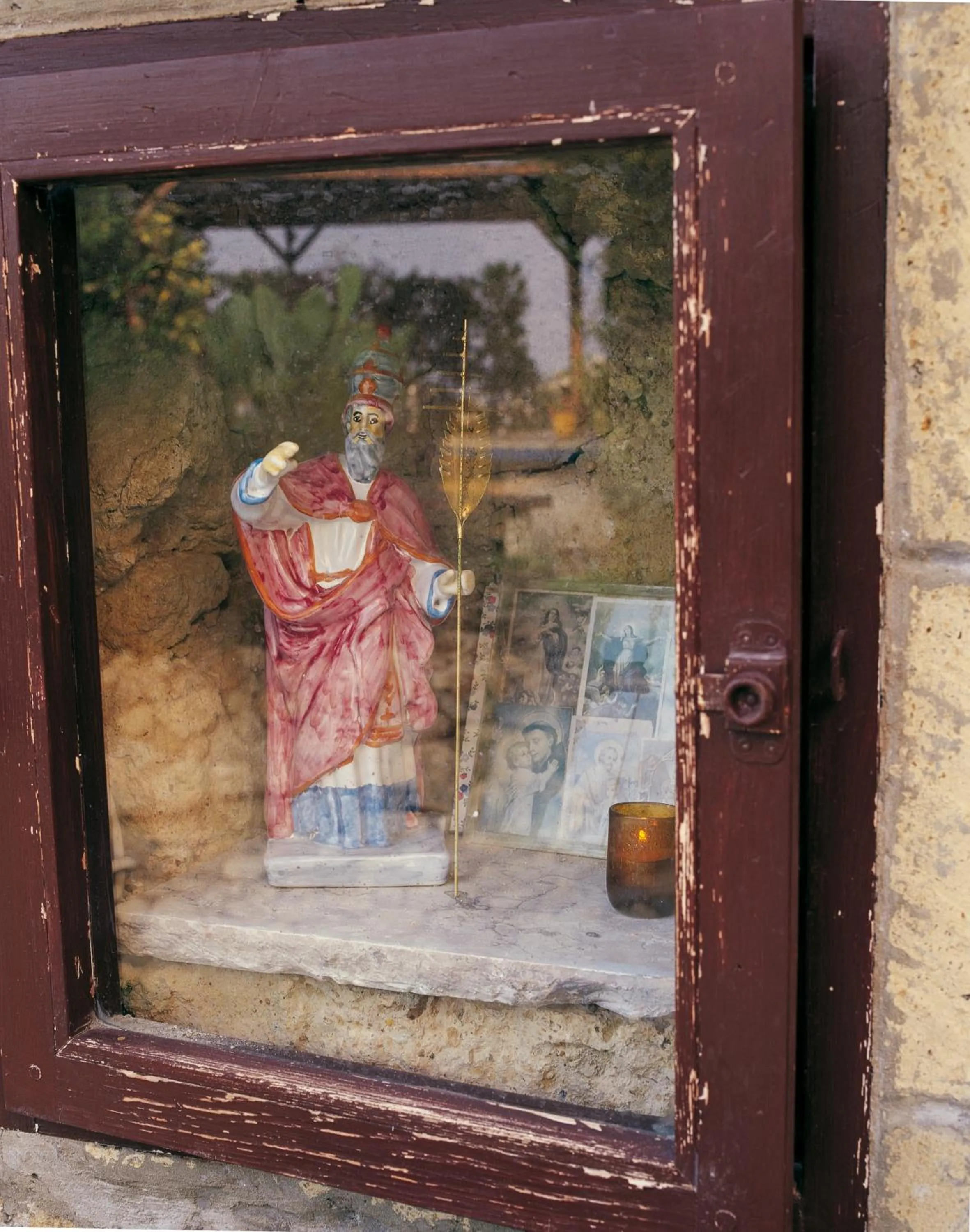 Decorative detail in Villa Laetitia