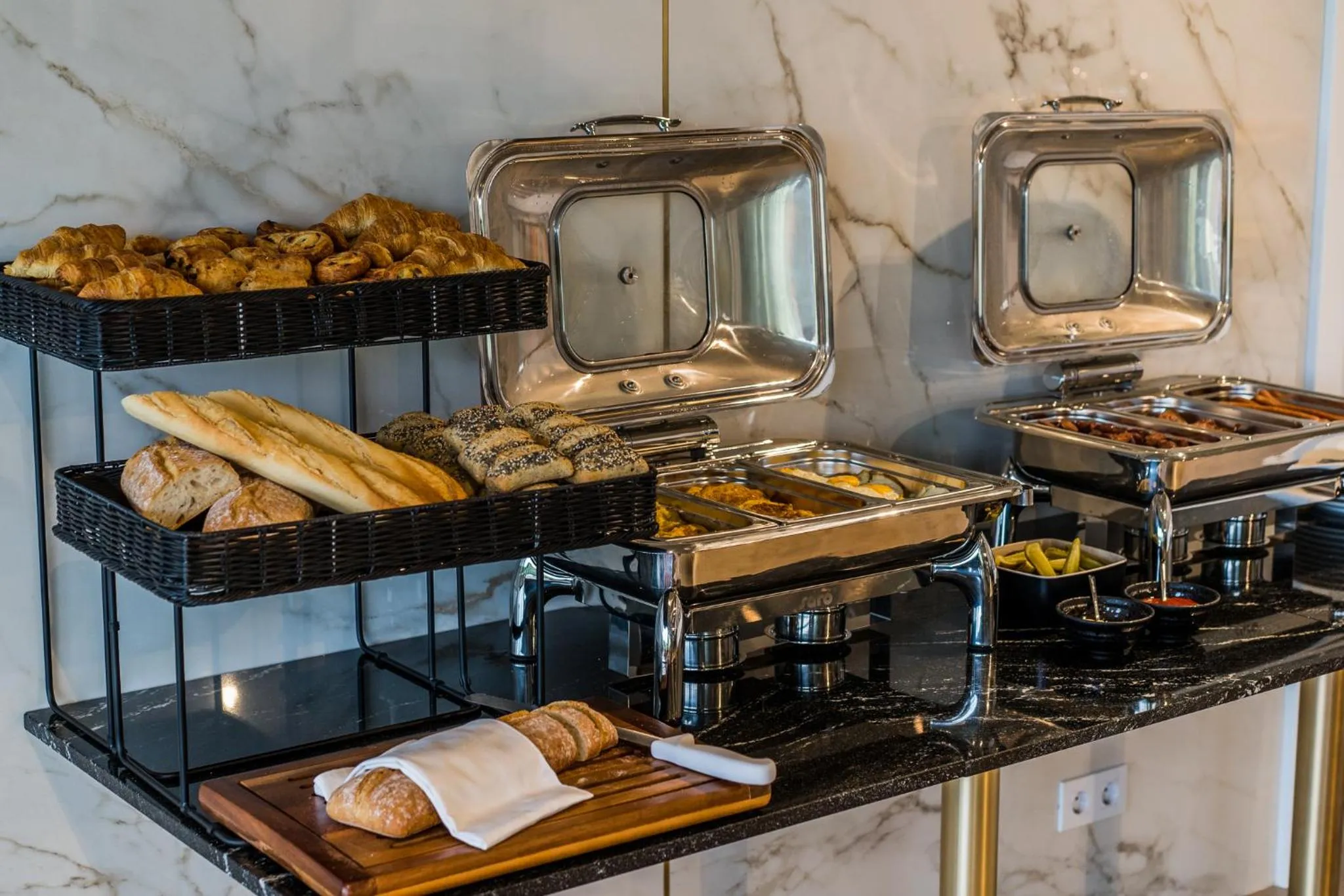 Breakfast in Hotel Aventus