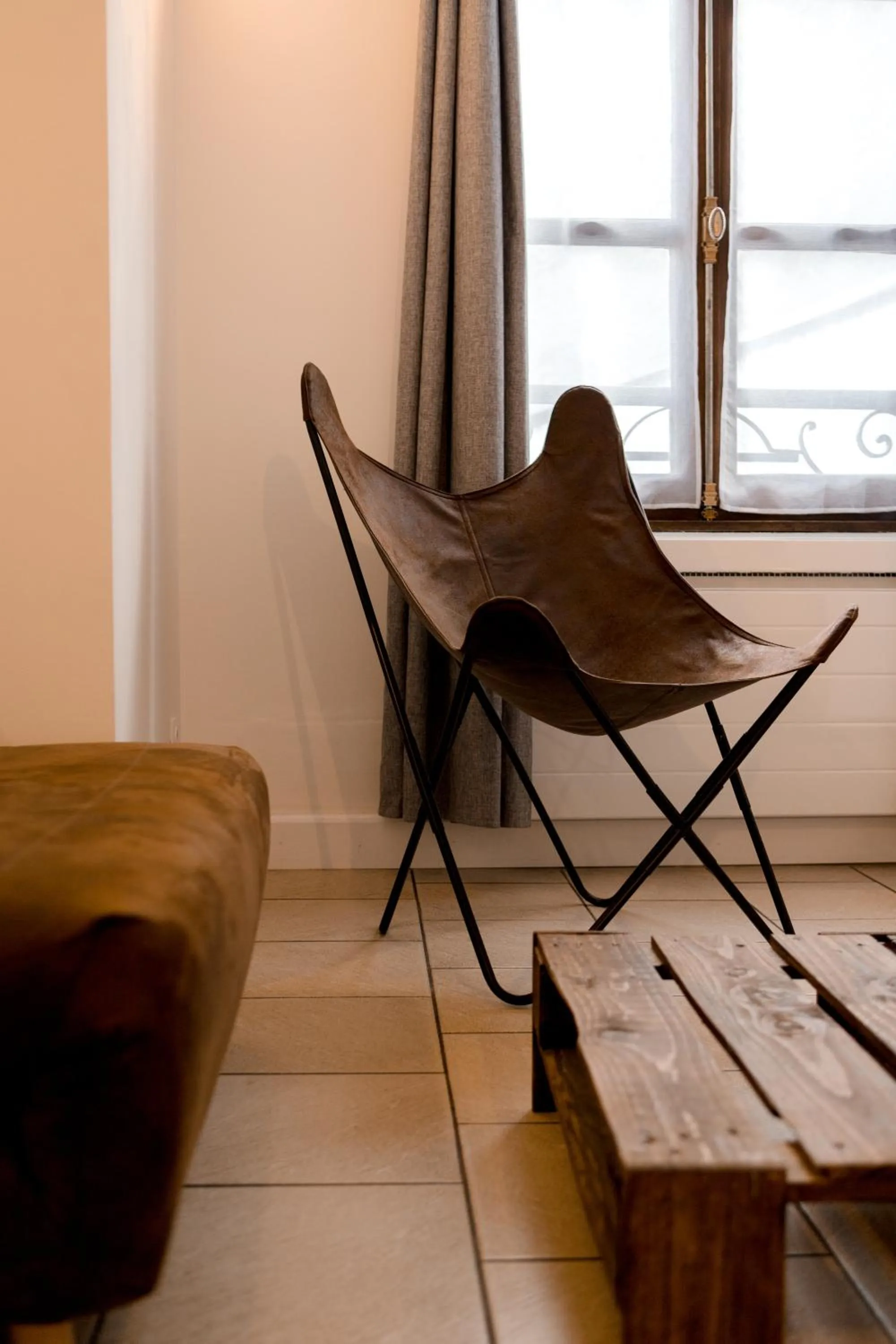 Living room in Au Bourg Neuf