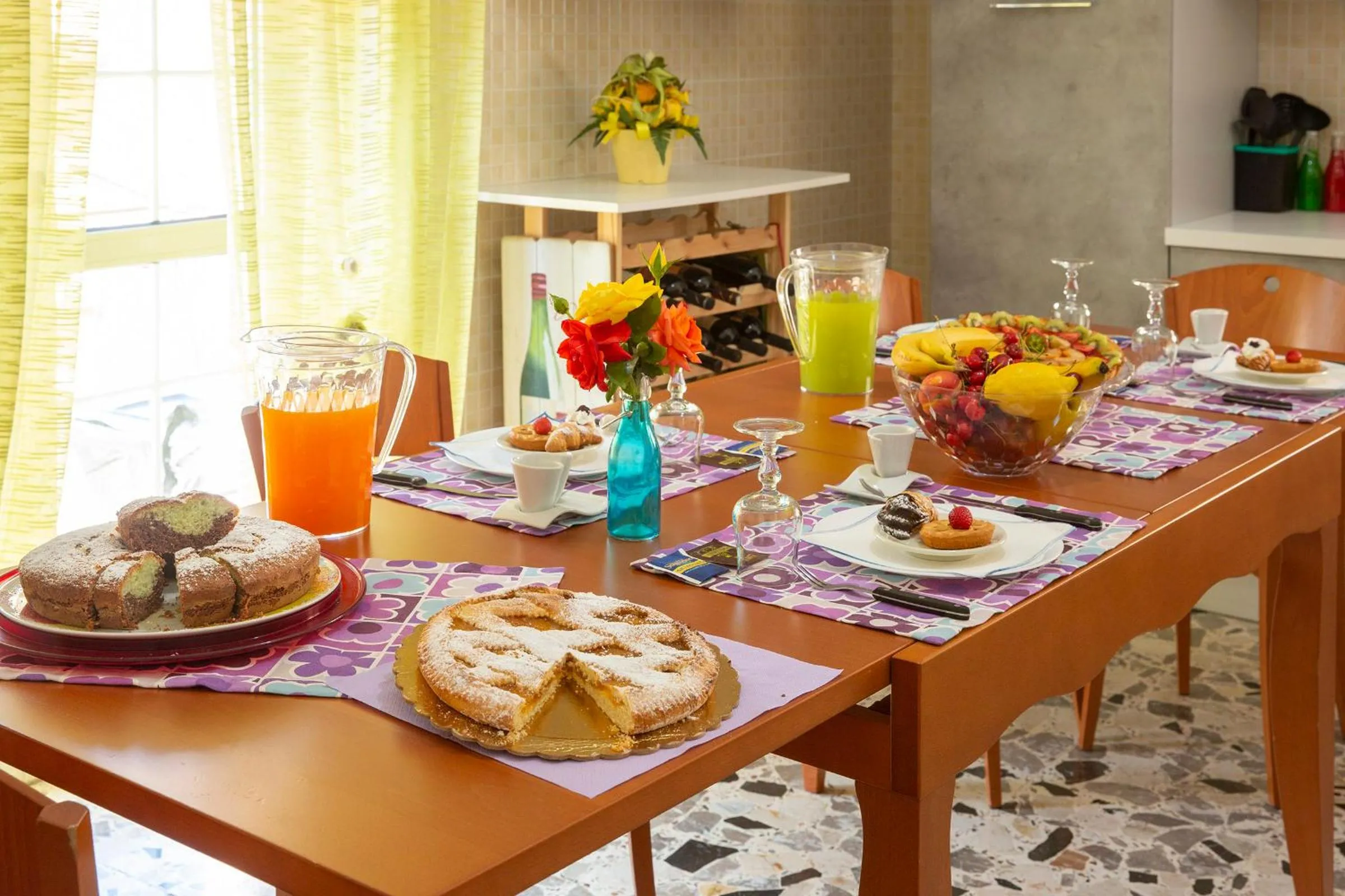 Food and drinks in Anna e Augusto B&B --Embrace the world--4-minute walk from the Old Town丨Authentic local experience丨English-speaking staff and Wi-Fi - free shuttle to the station