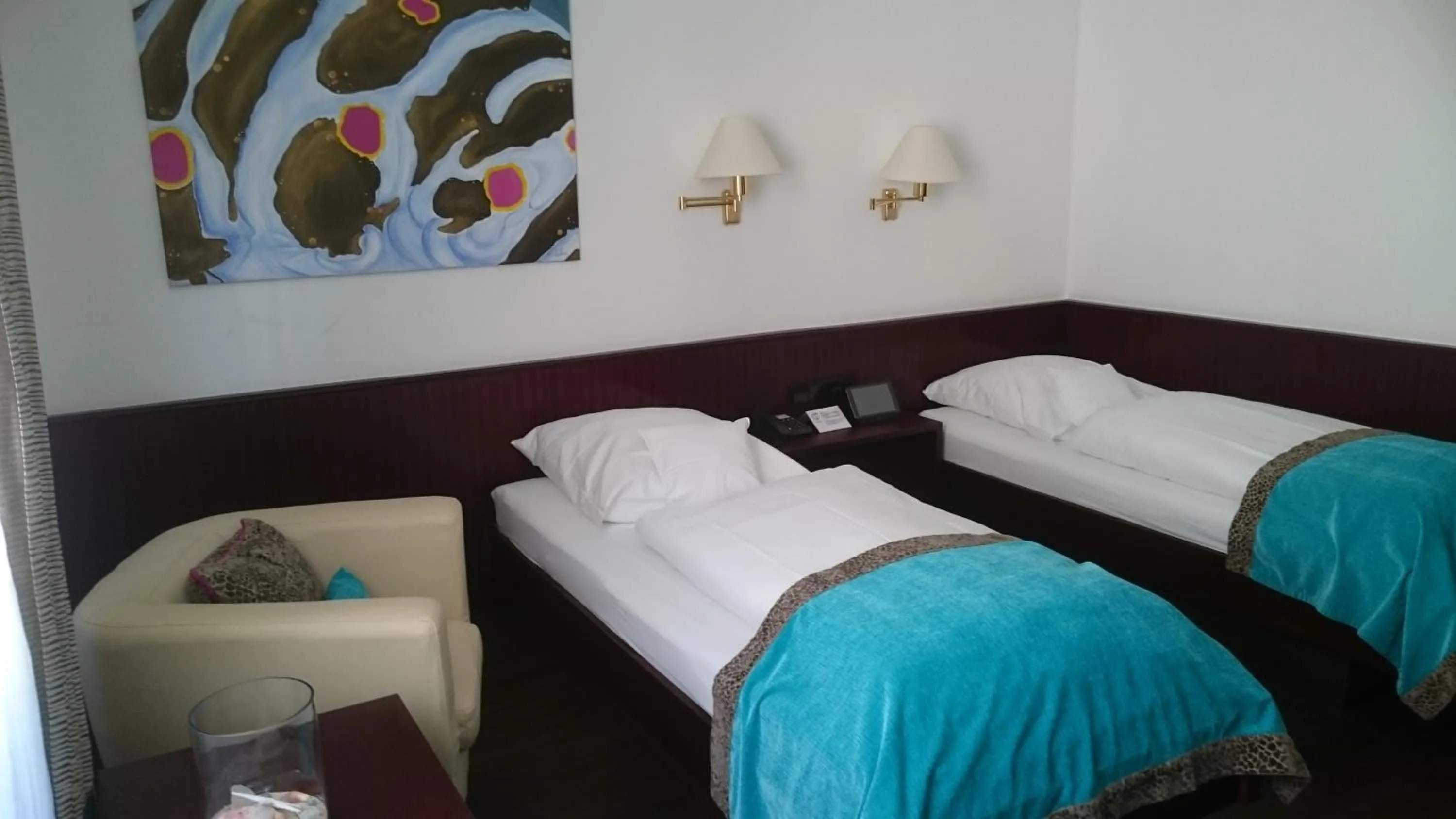 Photo of the whole room, Bed in Central Hotel