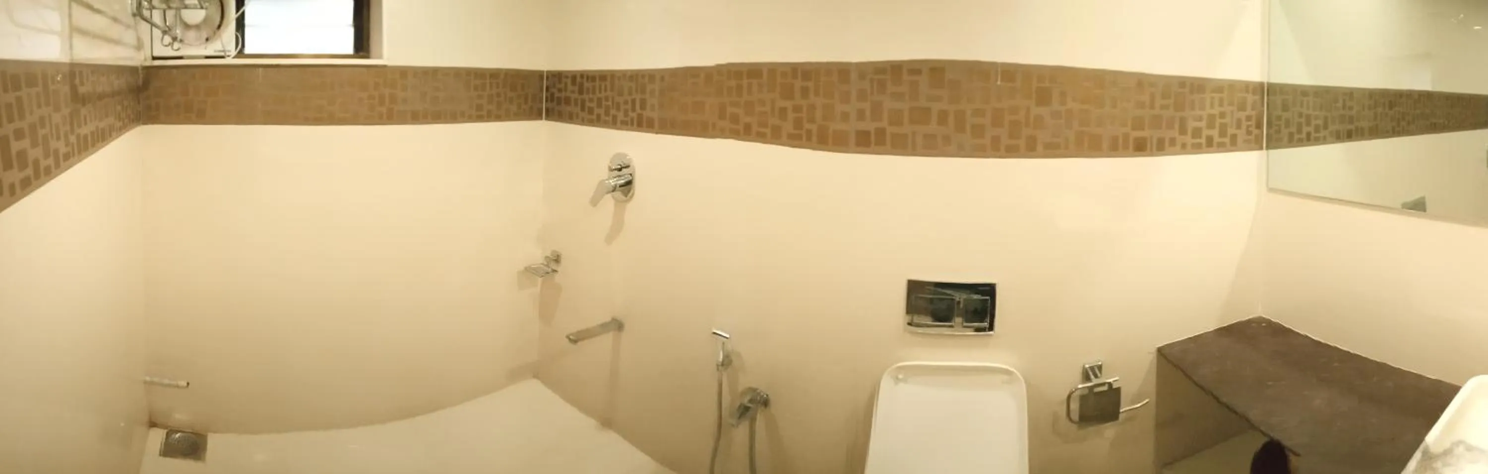 Bathroom in HOTEL AIRPORT INN ONE