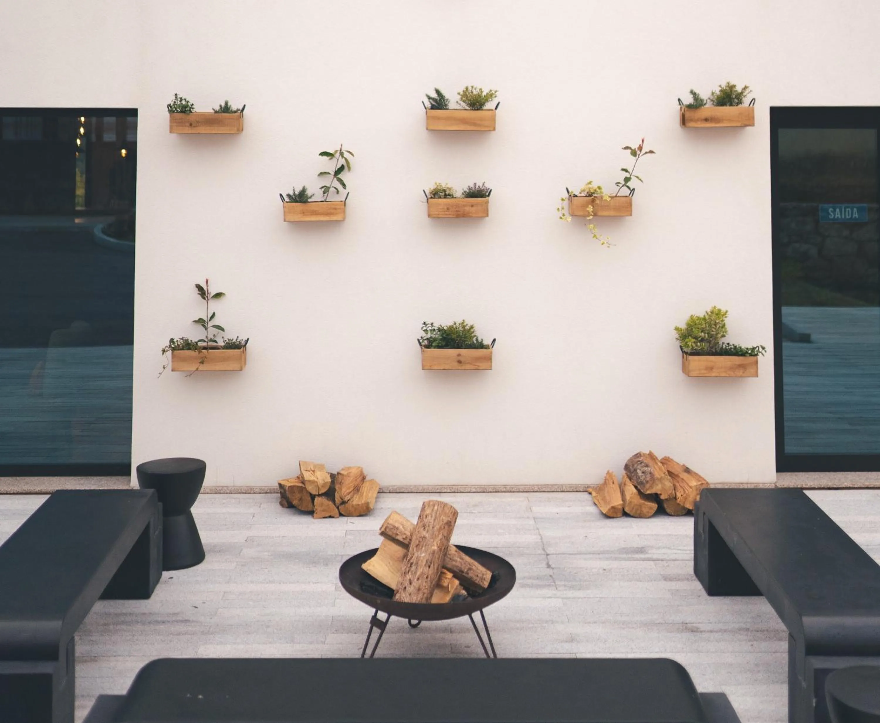 Seating area in MW Douro Wine & Spa