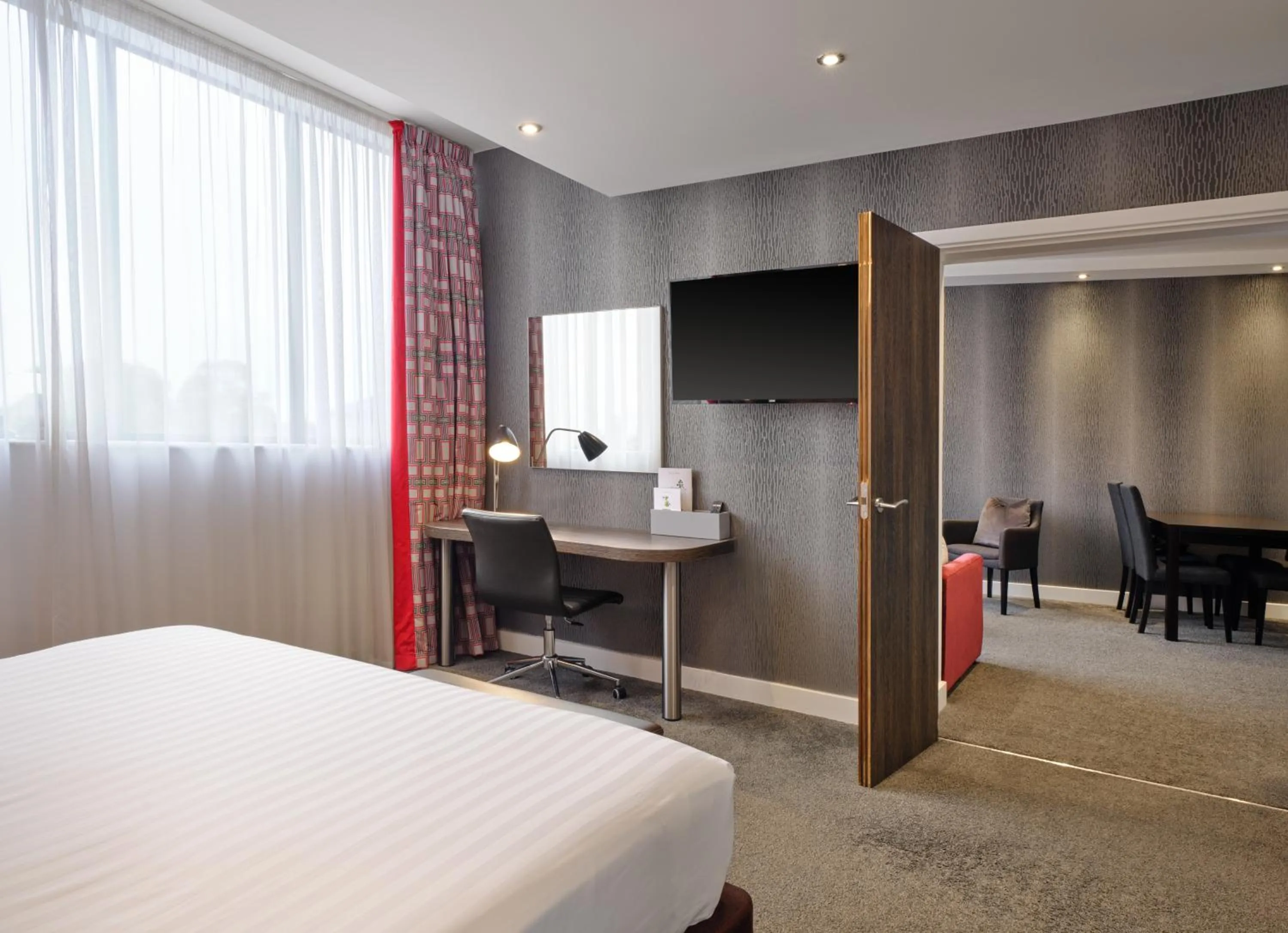 Bedroom, Bed in Holiday Inn Huntingdon Racecourse by IHG
