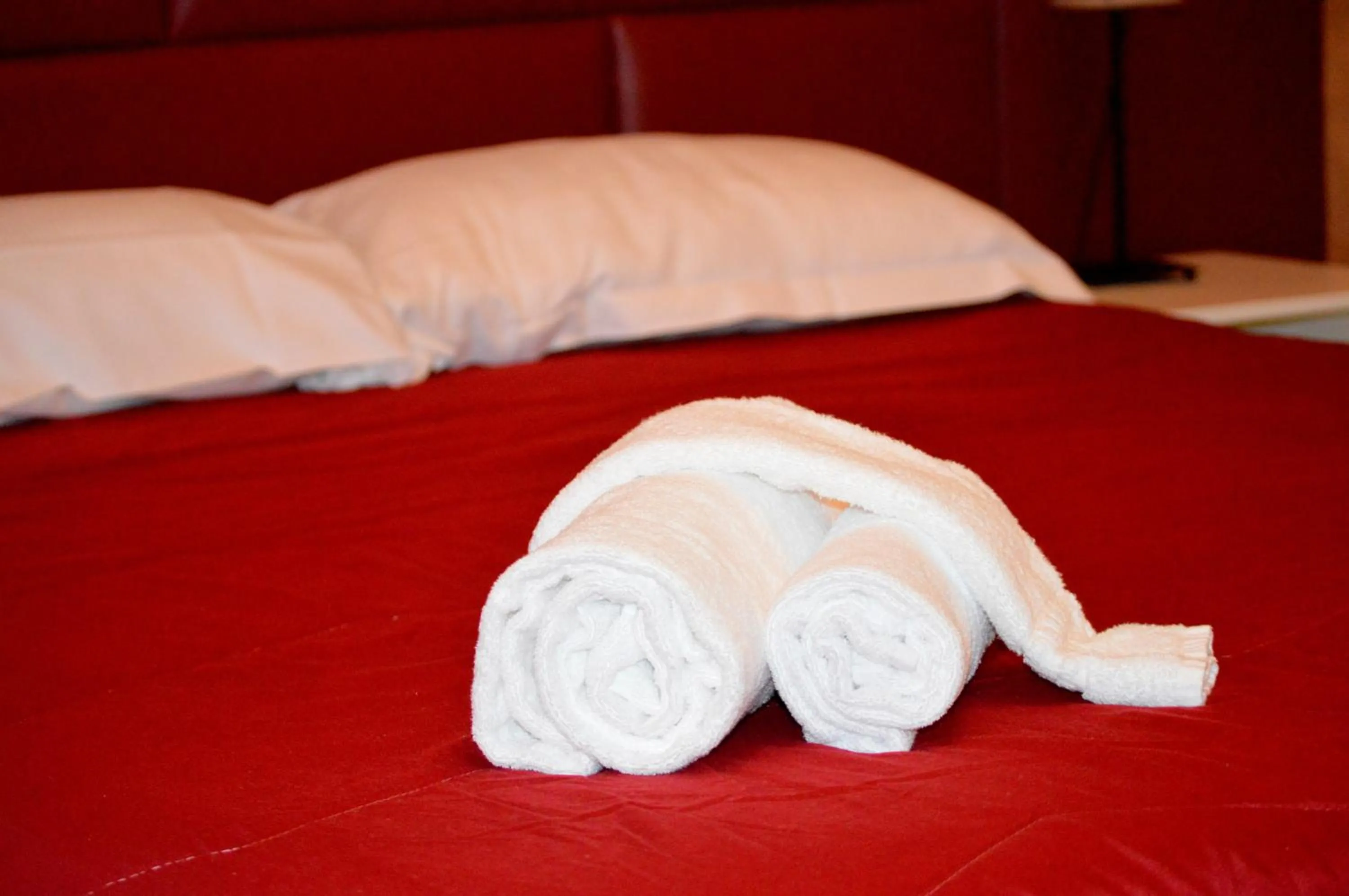 Bed in Check-Inn Rooms