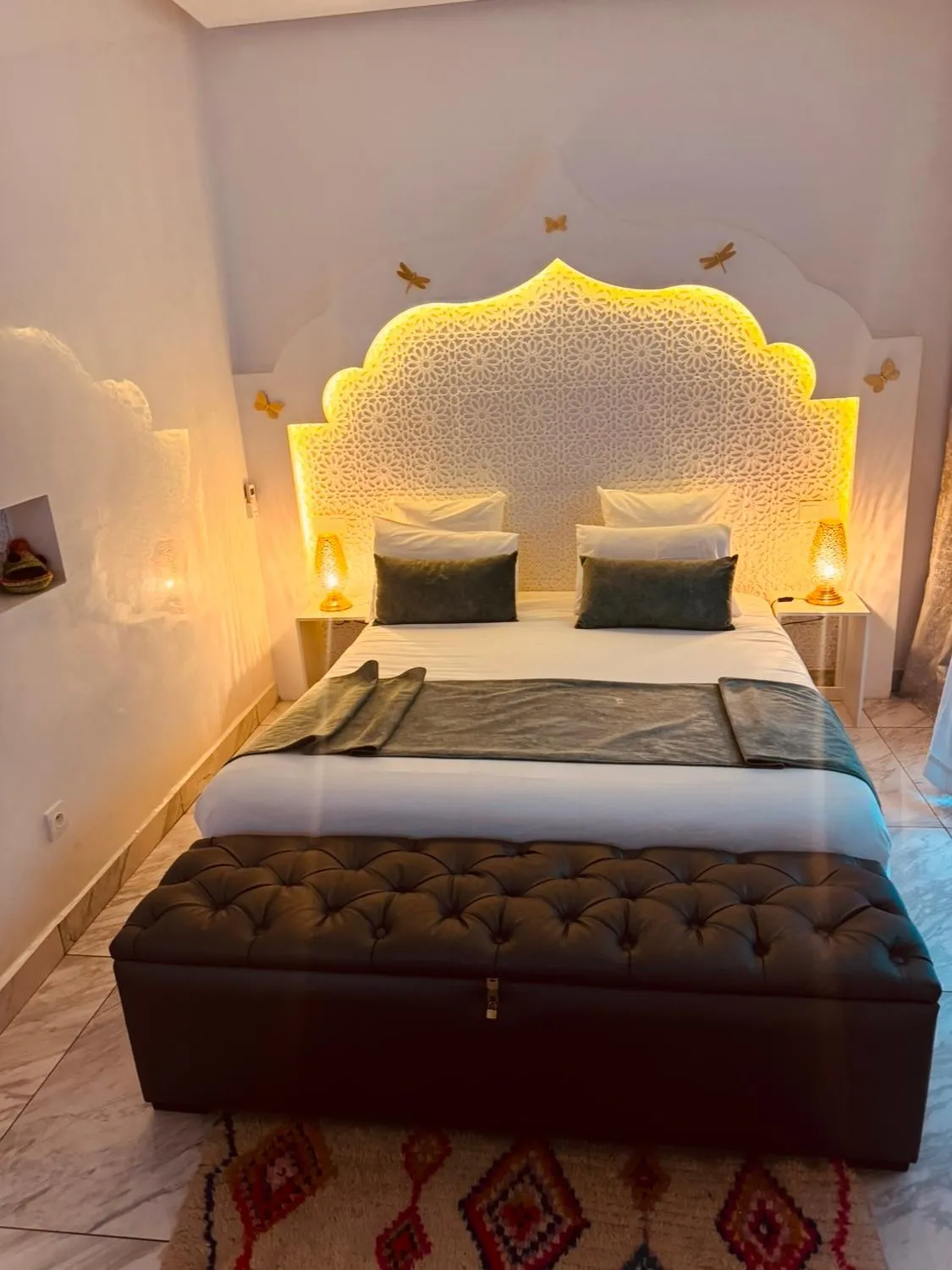 Bedroom, Bed in RIAD NOLITA & SPA Kasbah