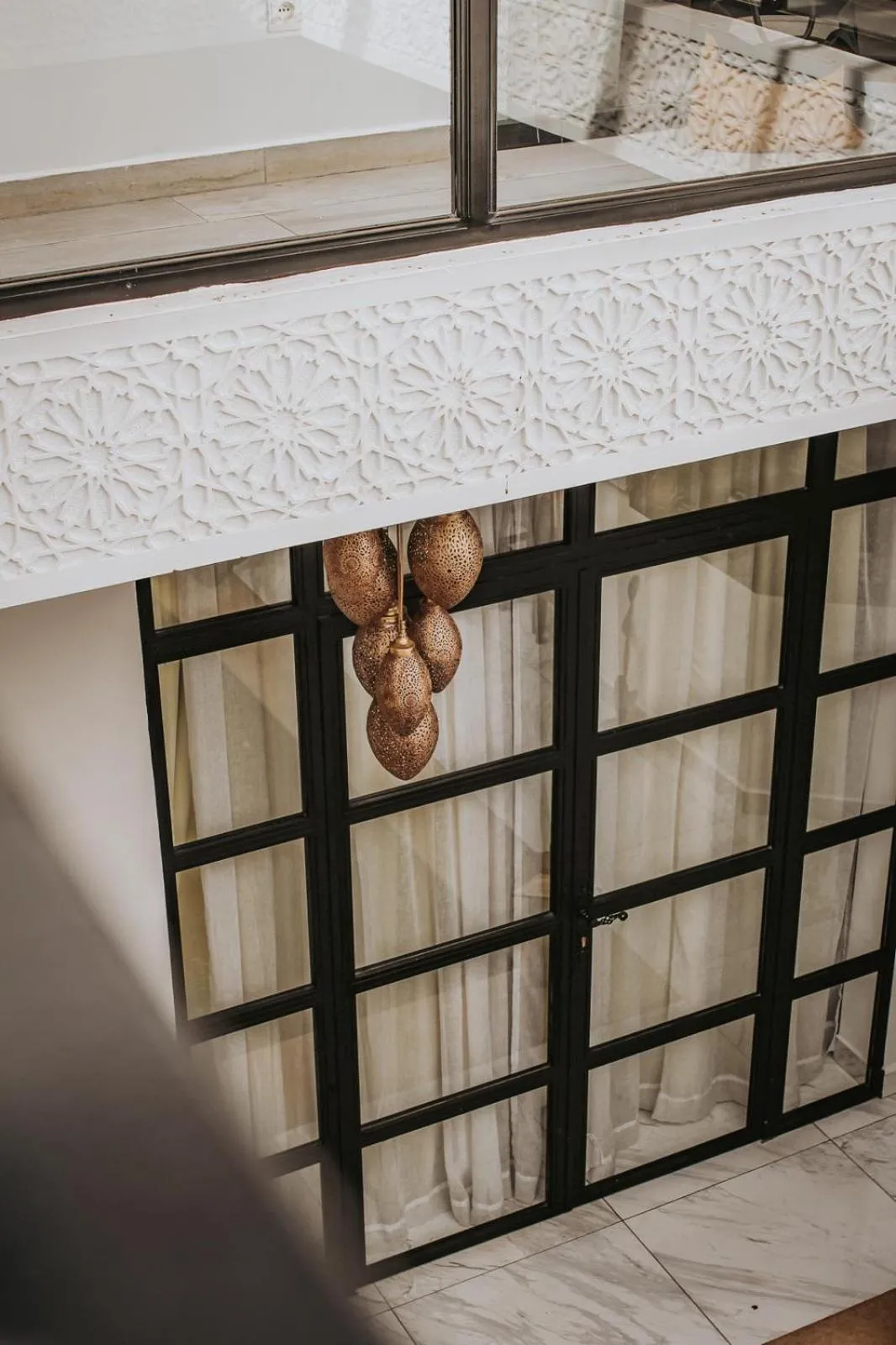 Decorative detail, Bed in RIAD NOLITA & SPA Kasbah