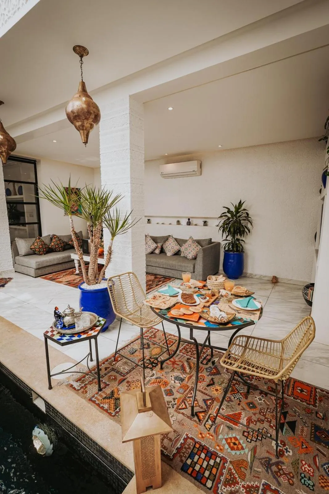 Dining area in RIAD NOLITA & SPA Kasbah