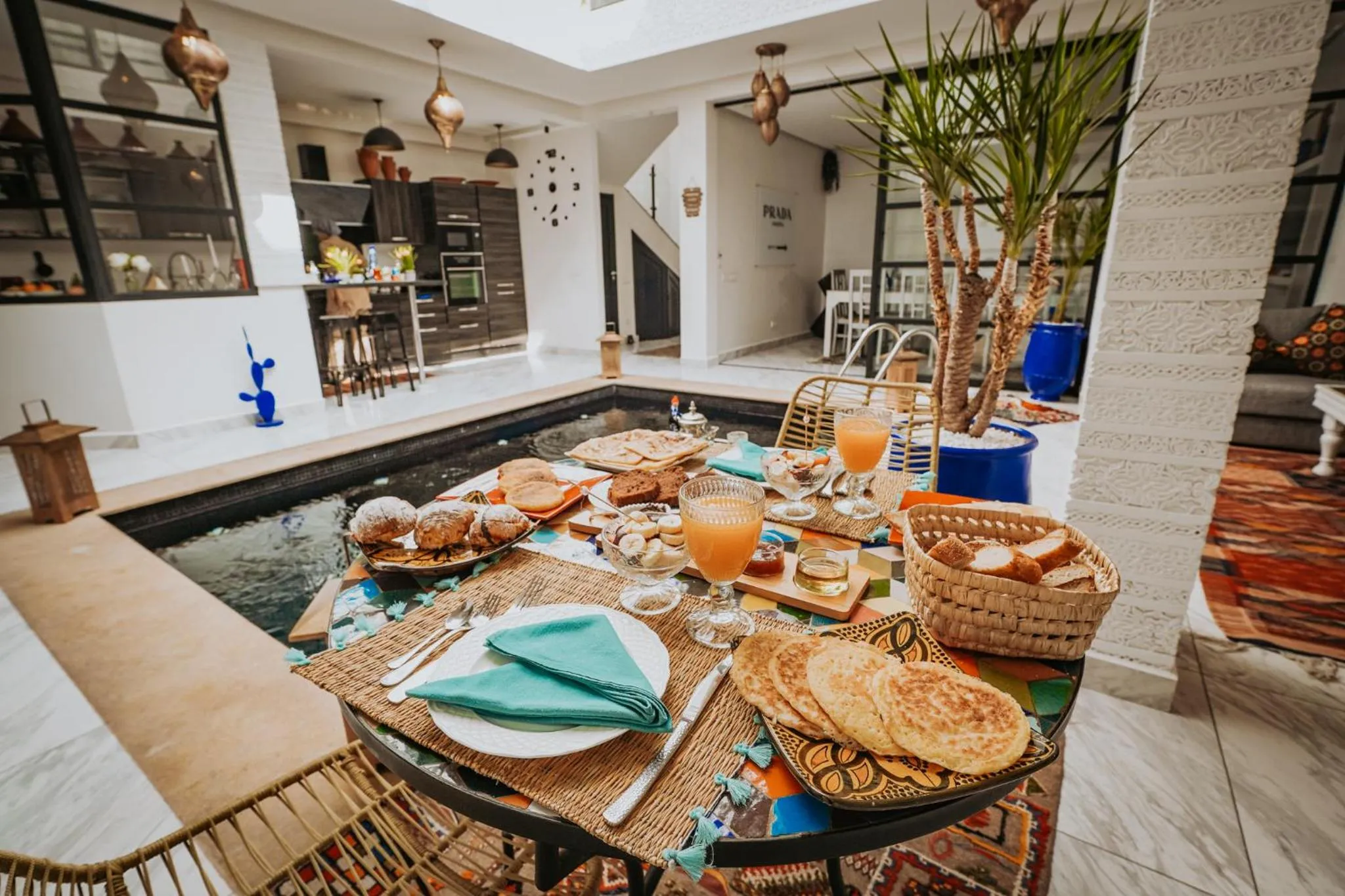 Pool view in RIAD NOLITA & SPA Kasbah