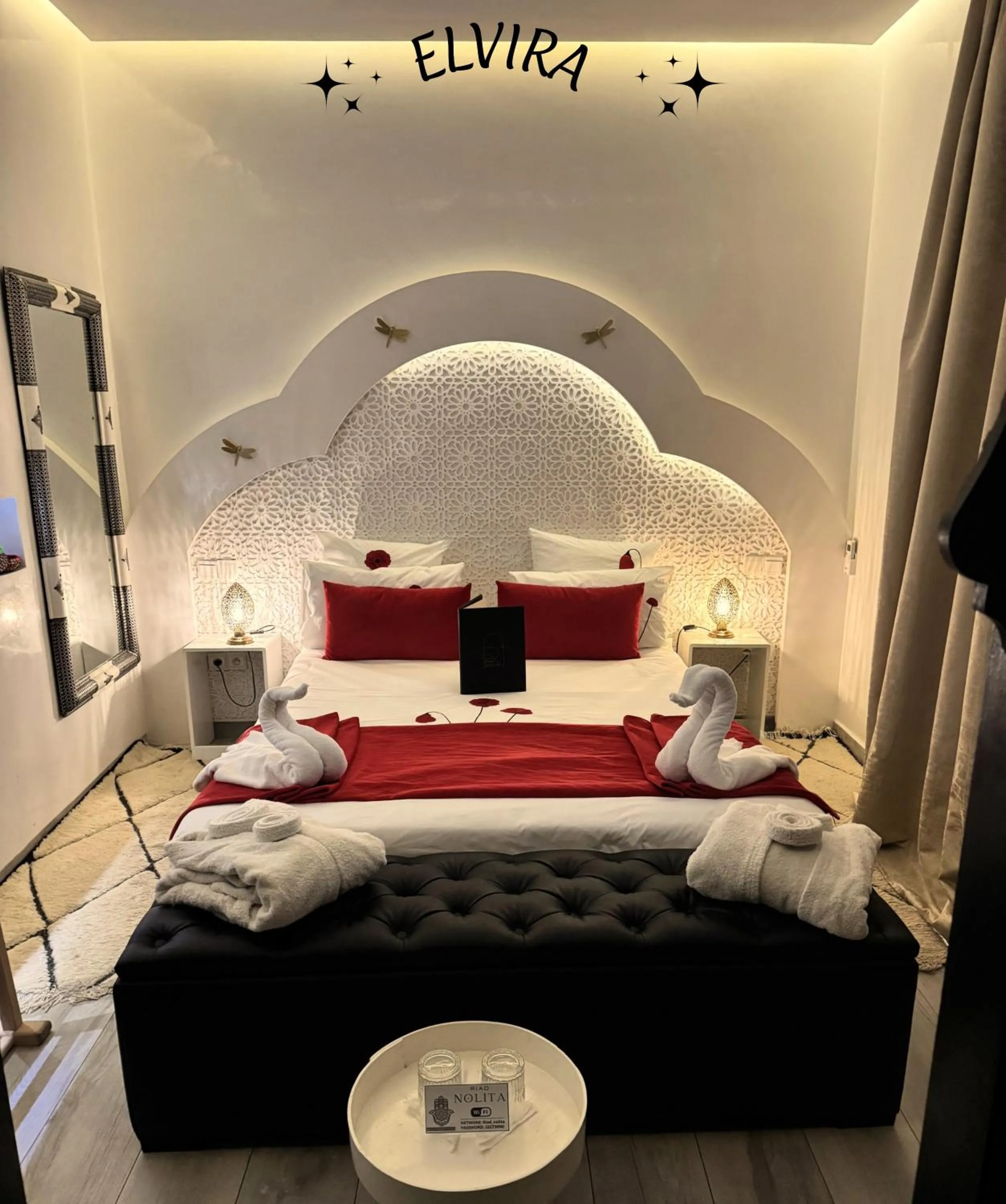 Photo of the whole room, Bed in RIAD NOLITA & SPA Kasbah