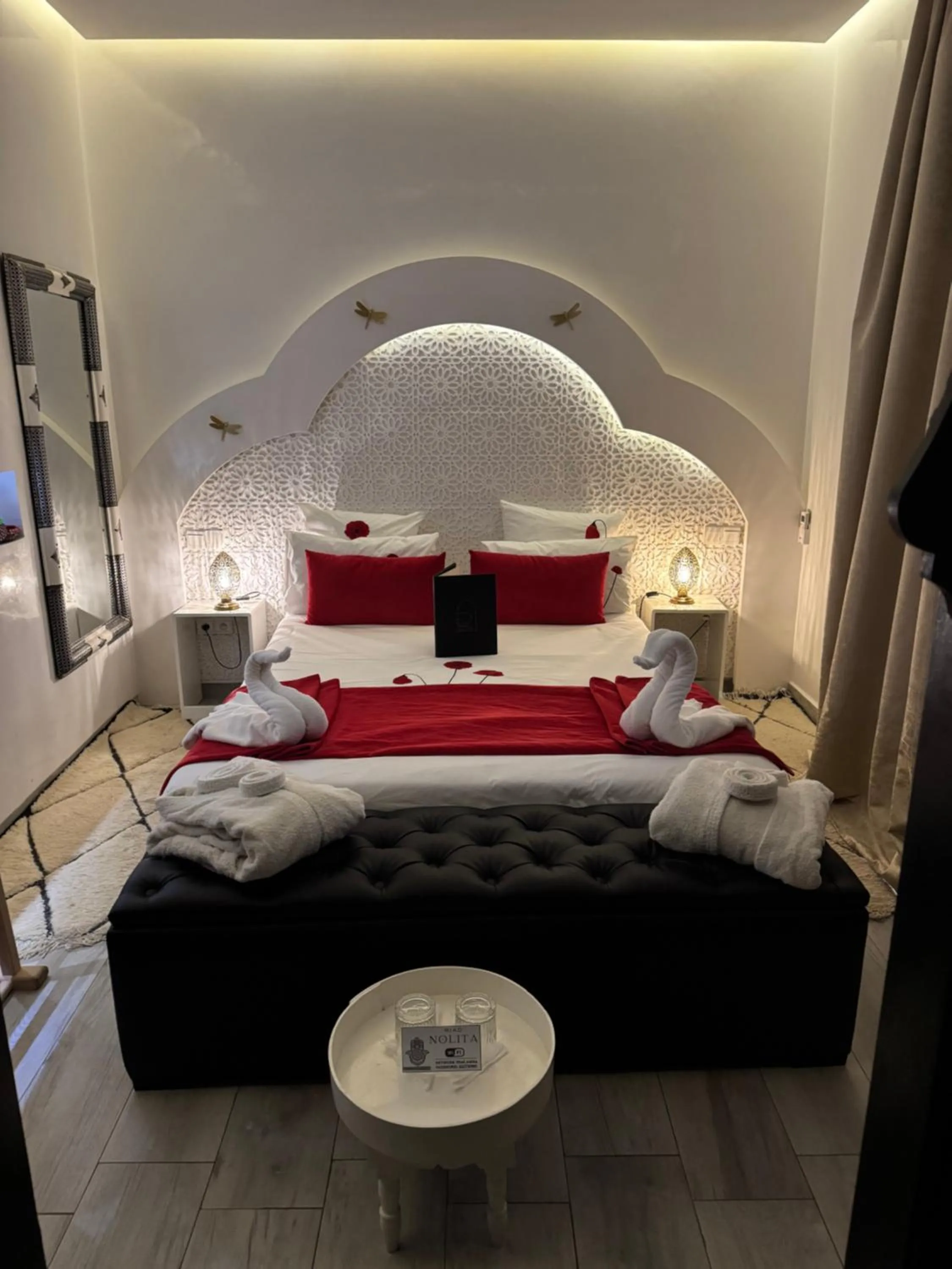 Bedroom, Bed in RIAD NOLITA & SPA Kasbah