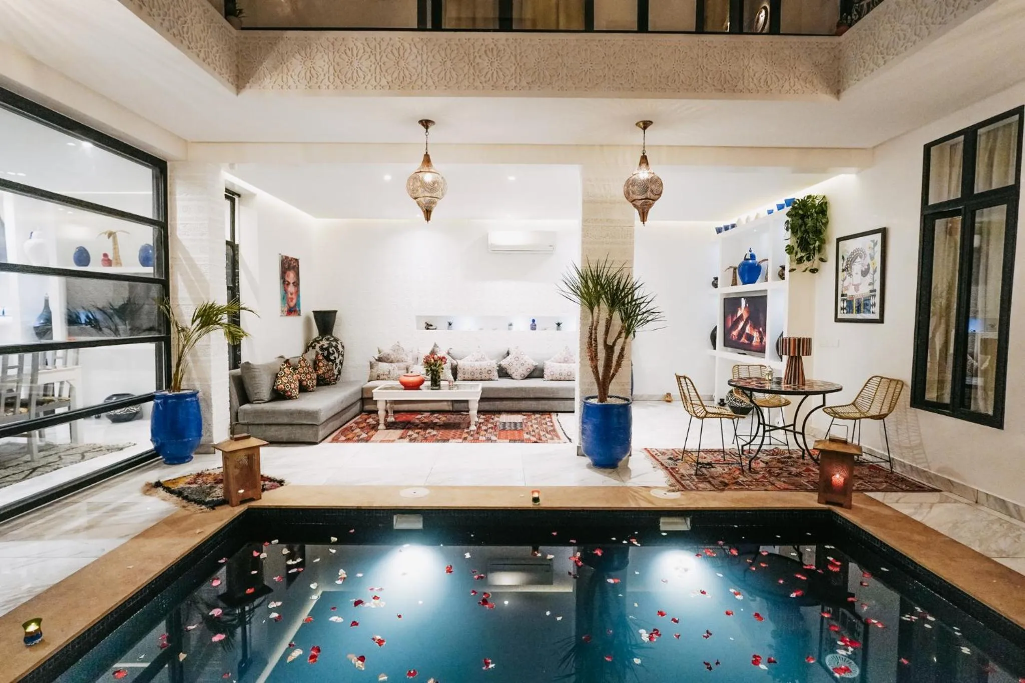 Patio in RIAD NOLITA & SPA Kasbah