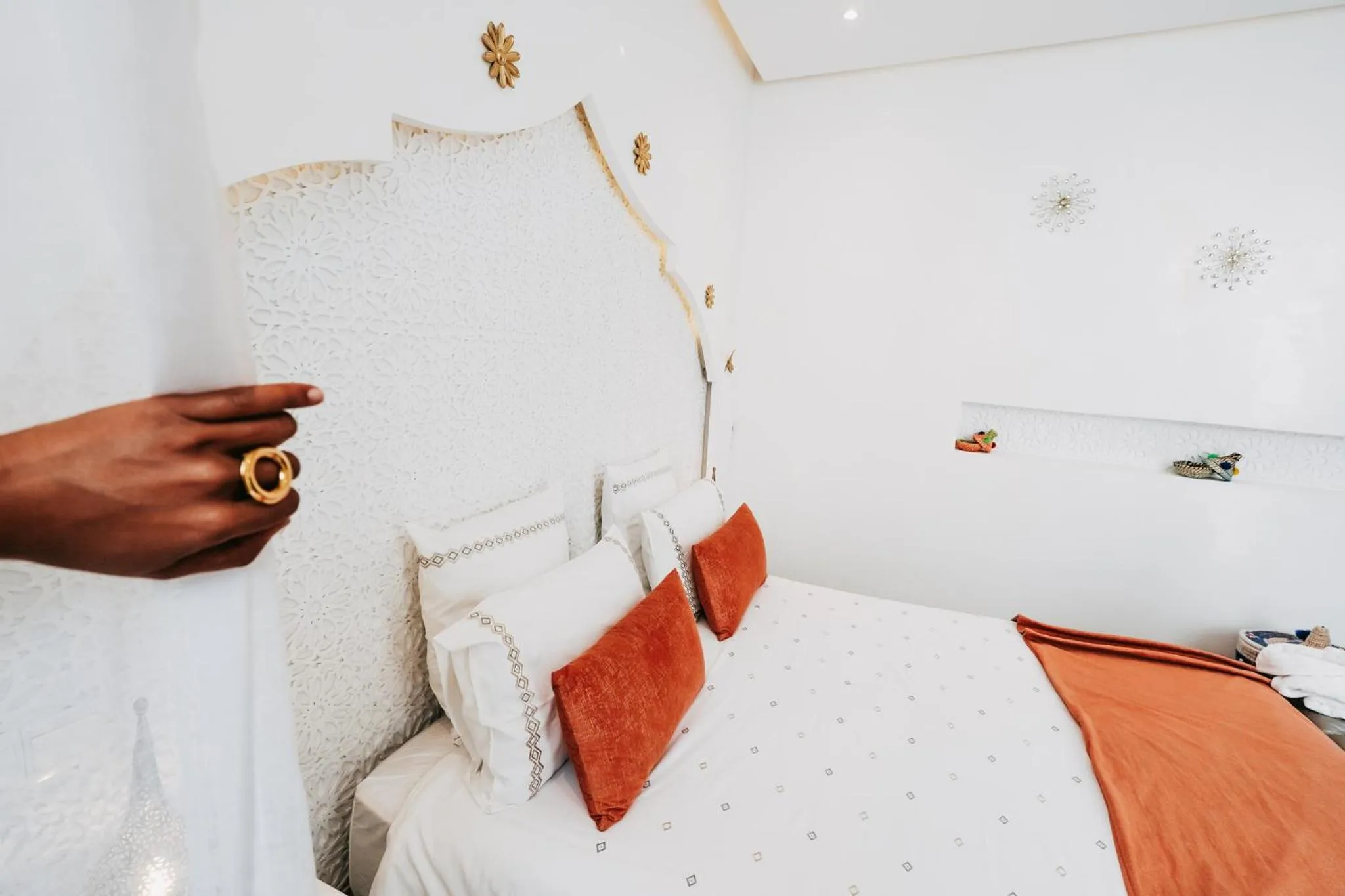 Bed in RIAD NOLITA & SPA Kasbah