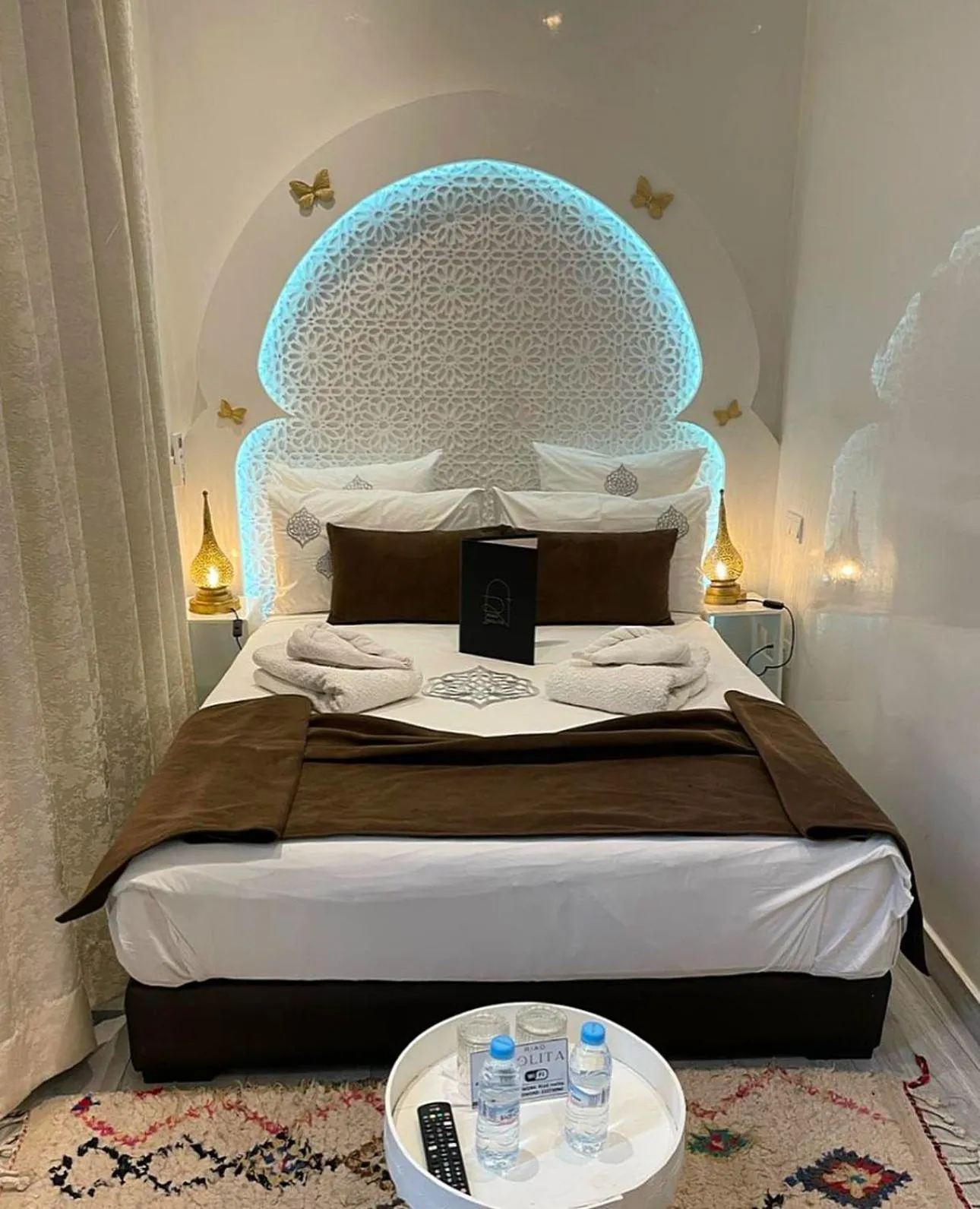 TV and multimedia, Bed in RIAD NOLITA & SPA Kasbah