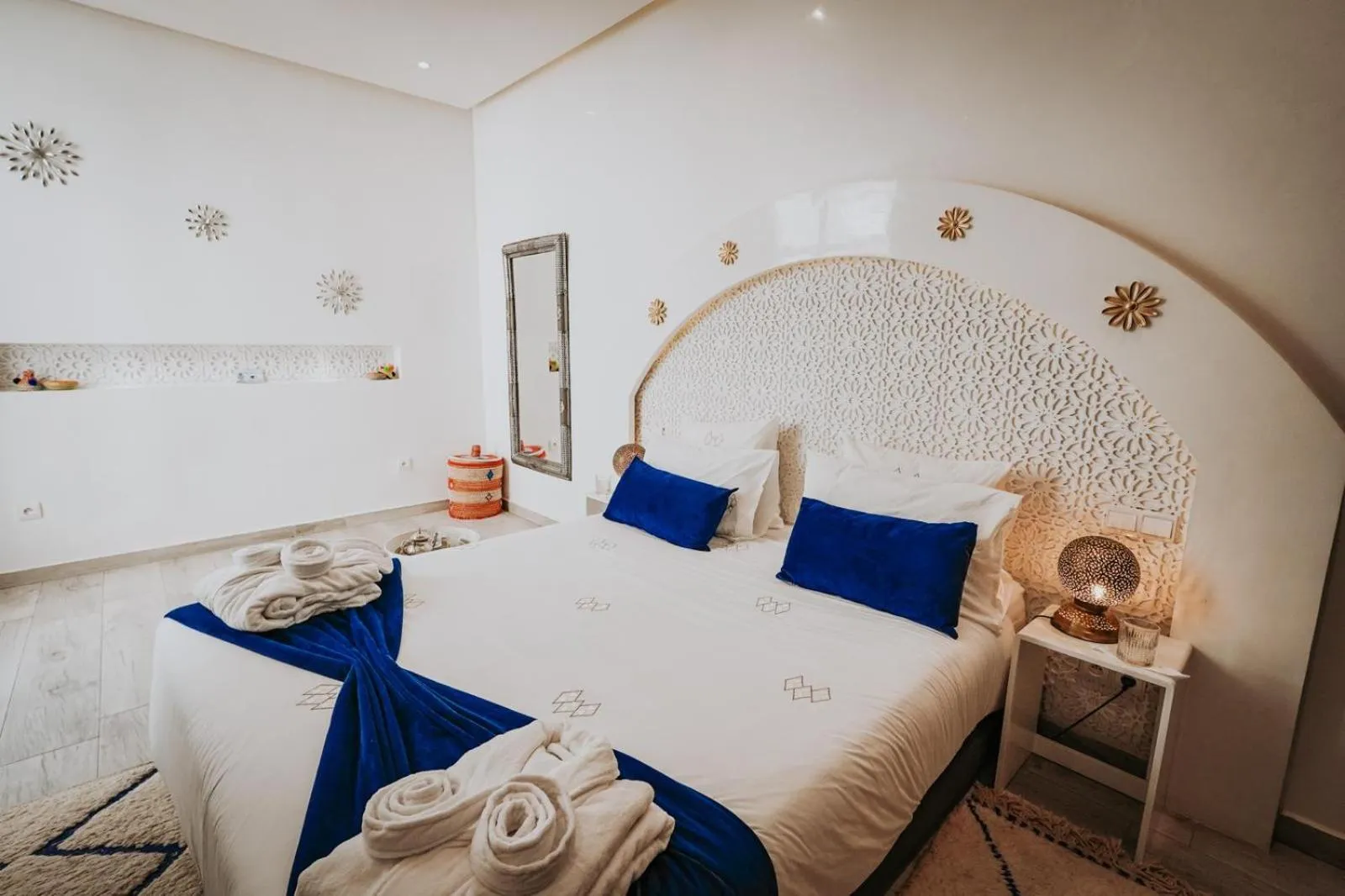 Bedroom, Bed in RIAD NOLITA & SPA Kasbah