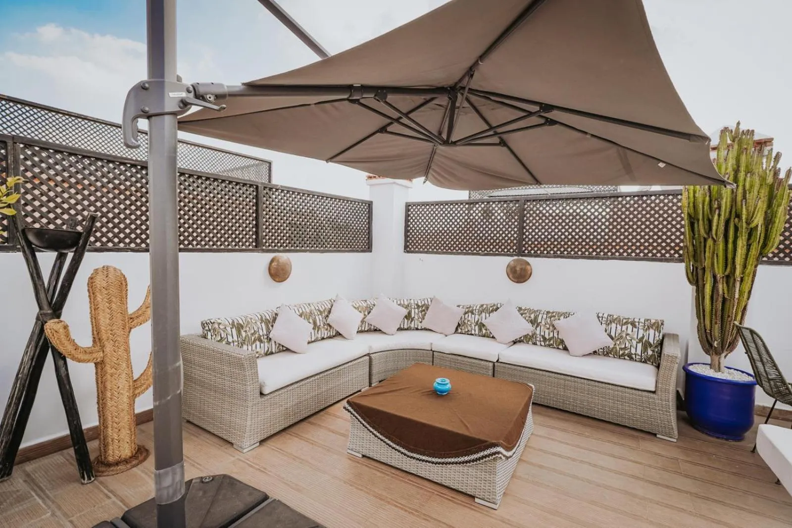 Patio in RIAD NOLITA & SPA Kasbah