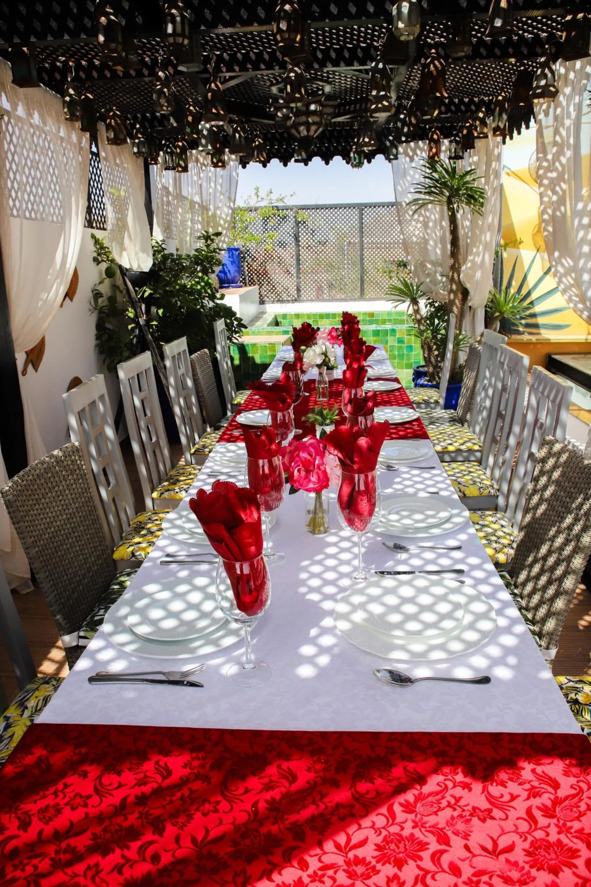 Balcony/Terrace in RIAD NOLITA & SPA Kasbah