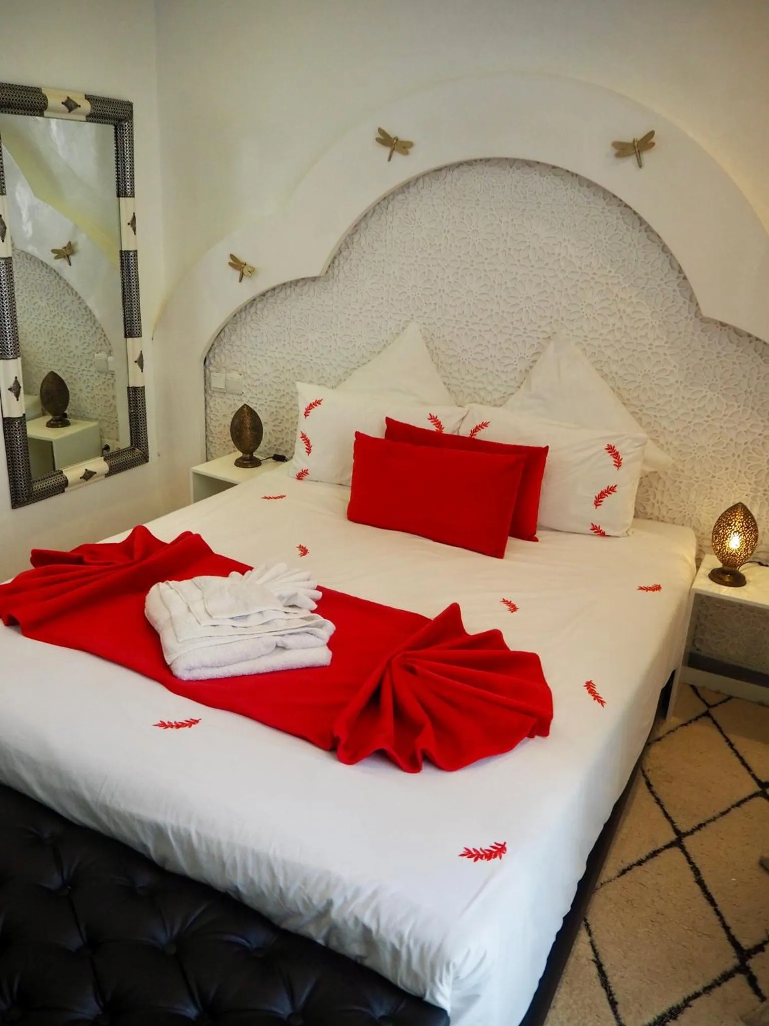 Bedroom, Bed in RIAD NOLITA & SPA Kasbah