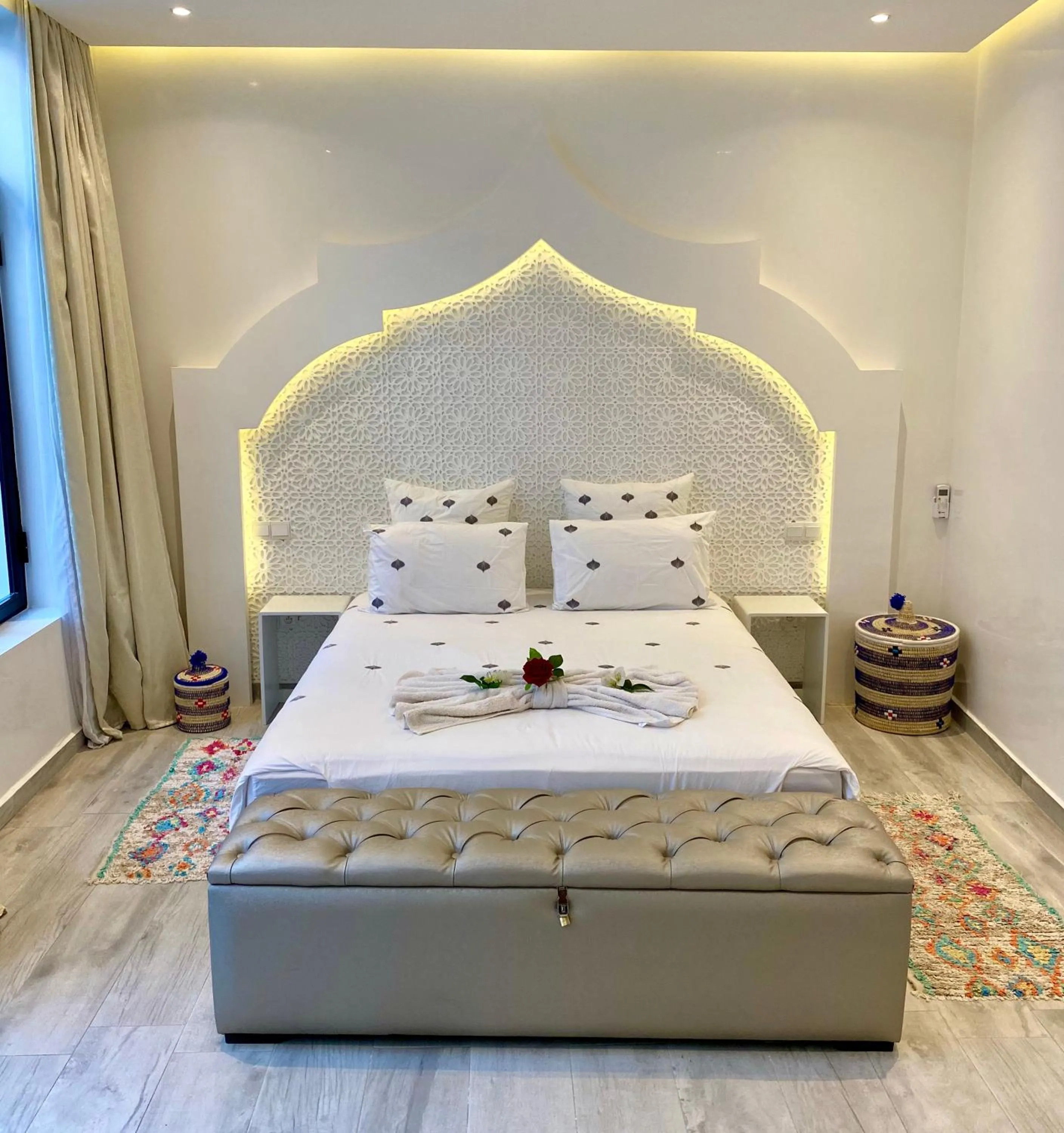 Bedroom, Bed in RIAD NOLITA & SPA Kasbah