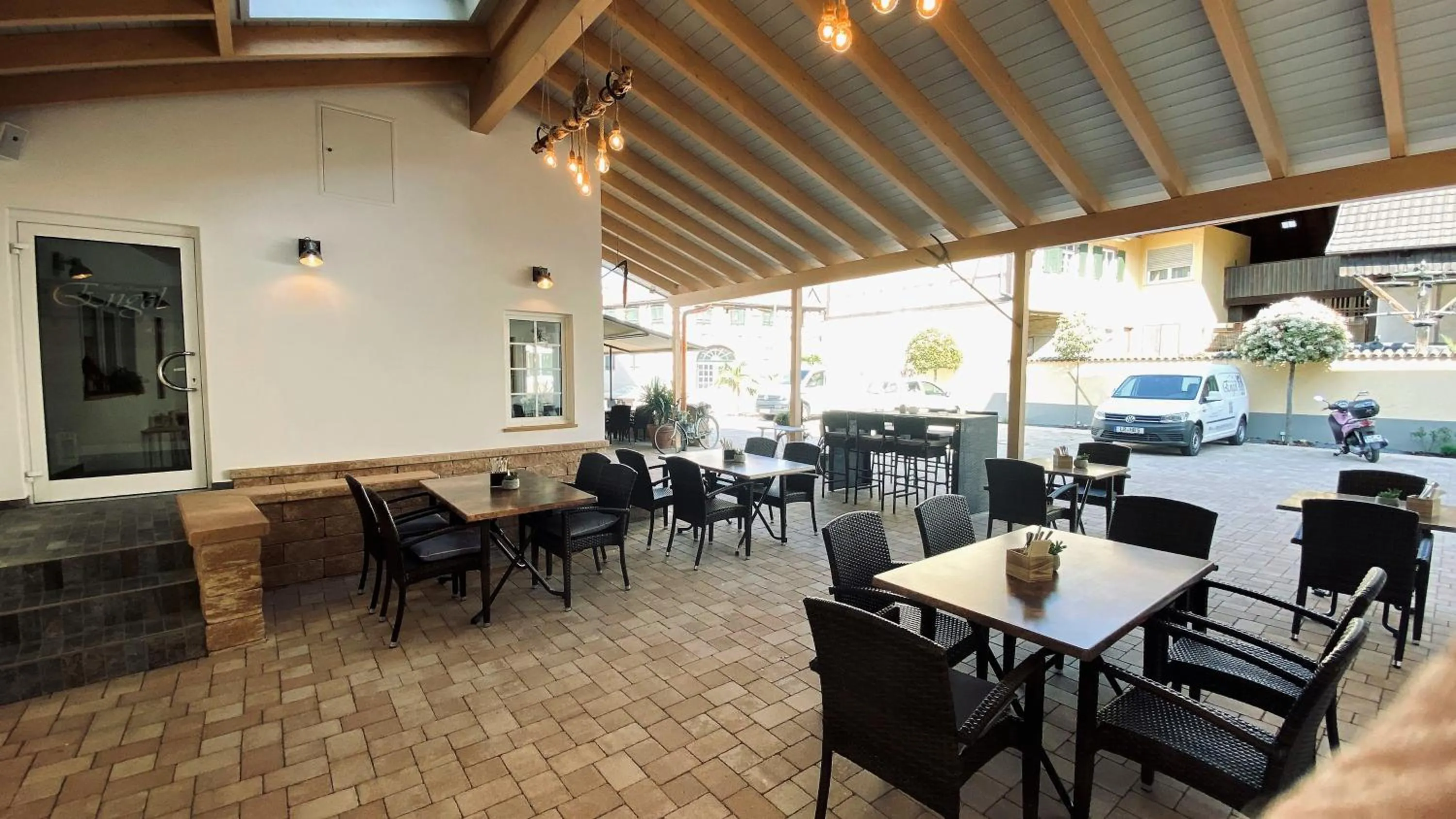 Patio in Hotel Engel