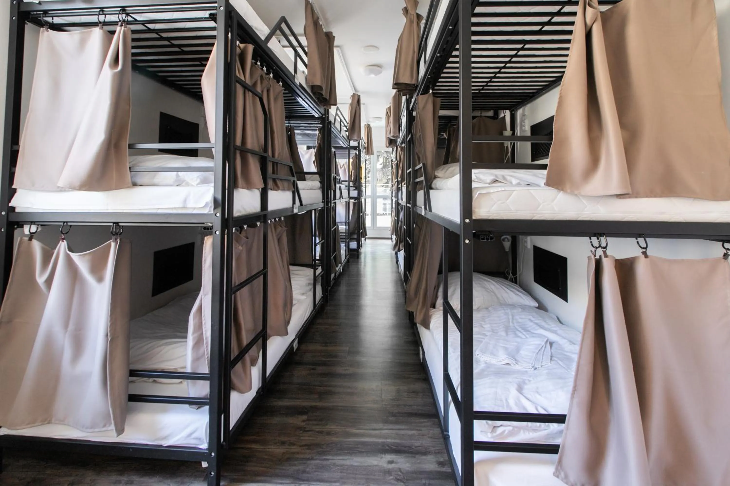 Bedroom, Bed in Hostel Mandarinka