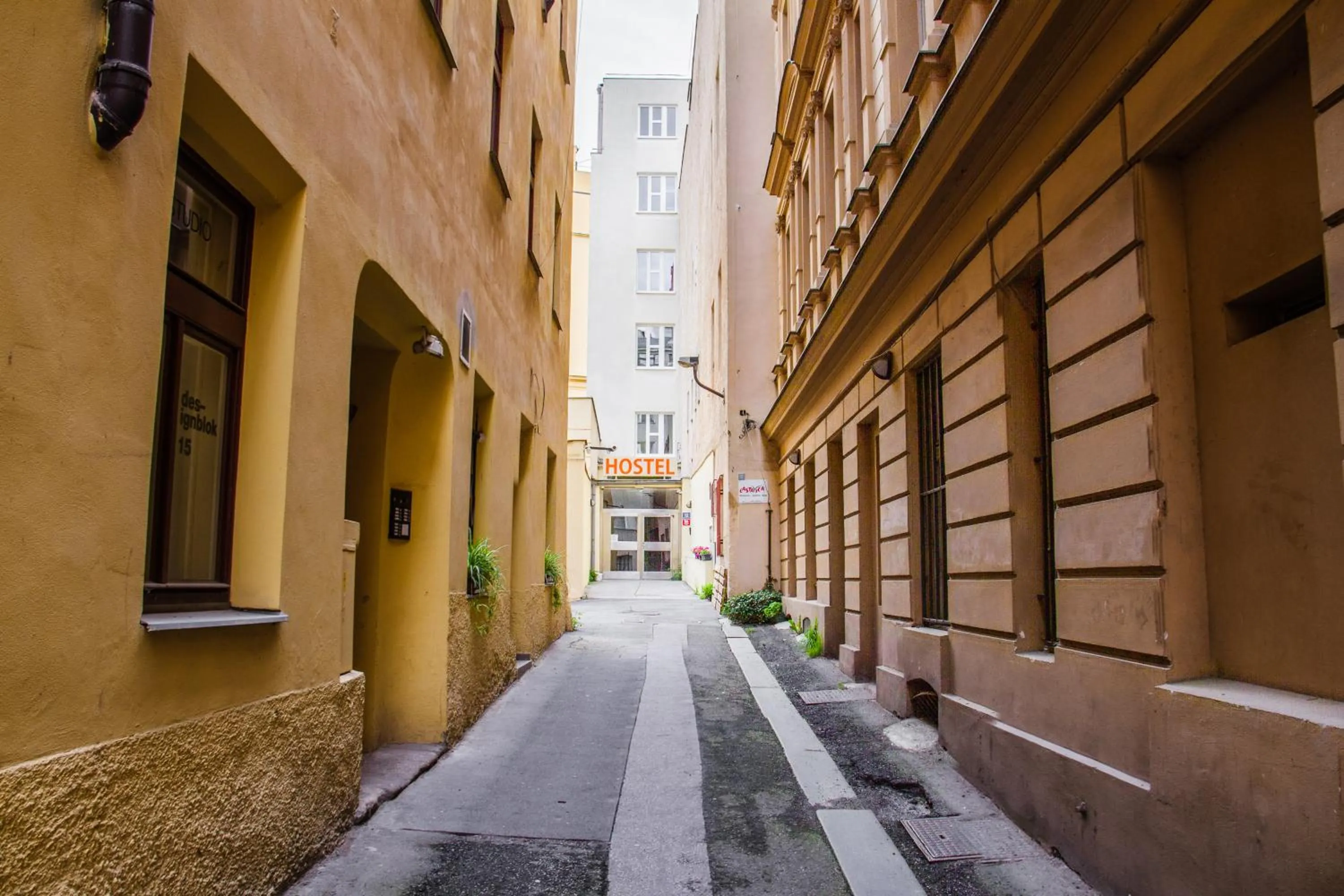 Property building in Hostel Mandarinka