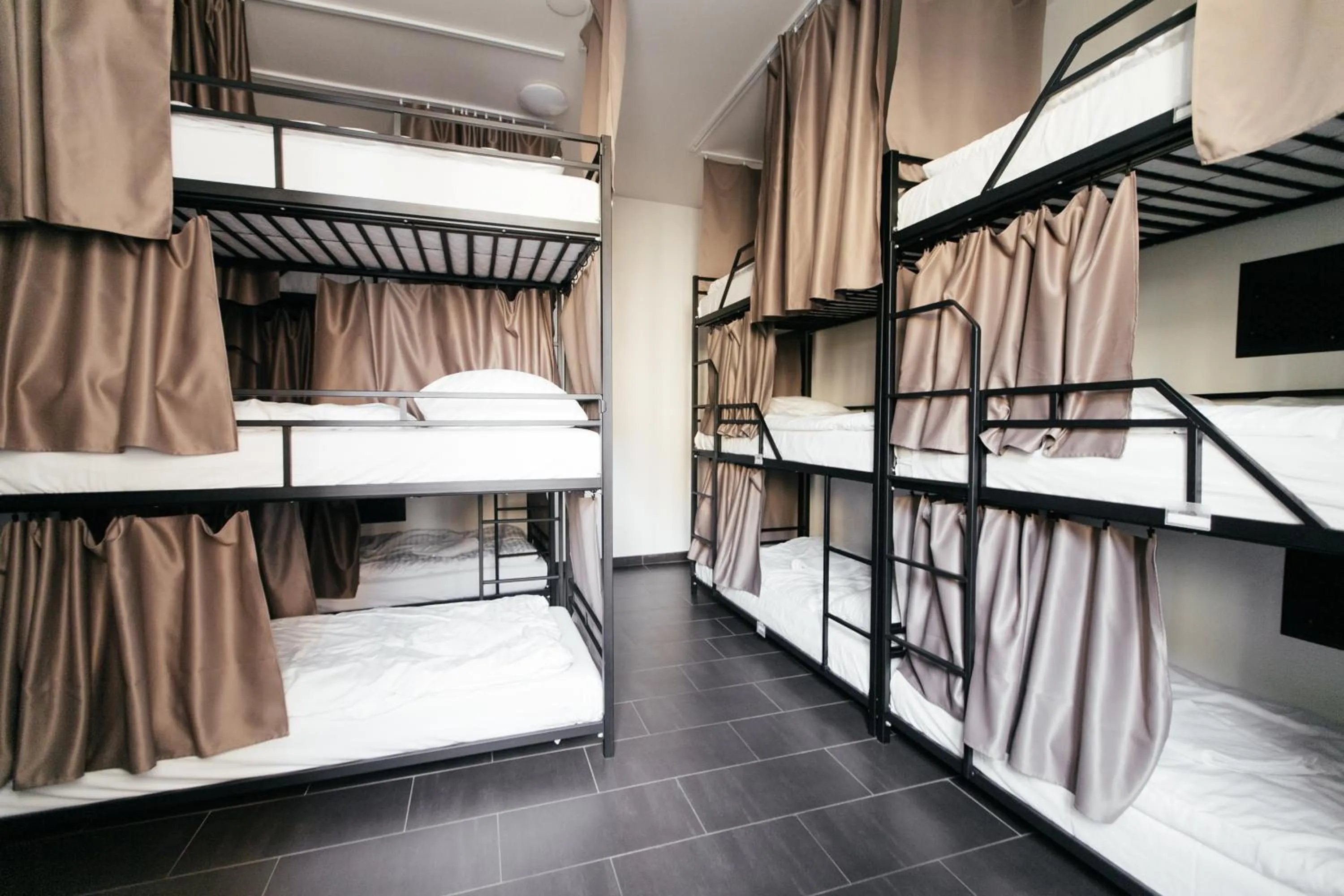 Bedroom, Bed in Hostel Mandarinka