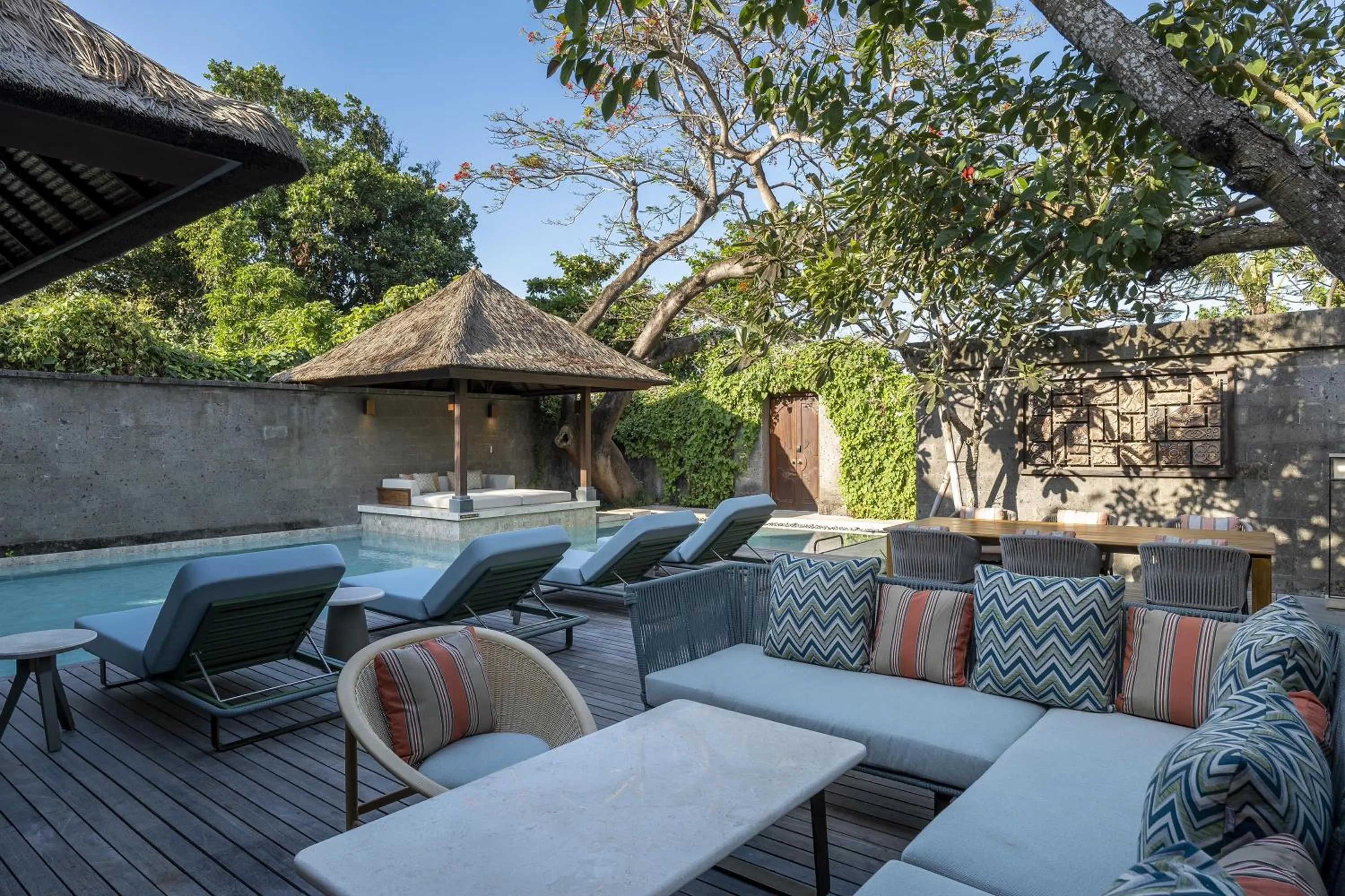 Patio in Andaz Bali, By Hyatt