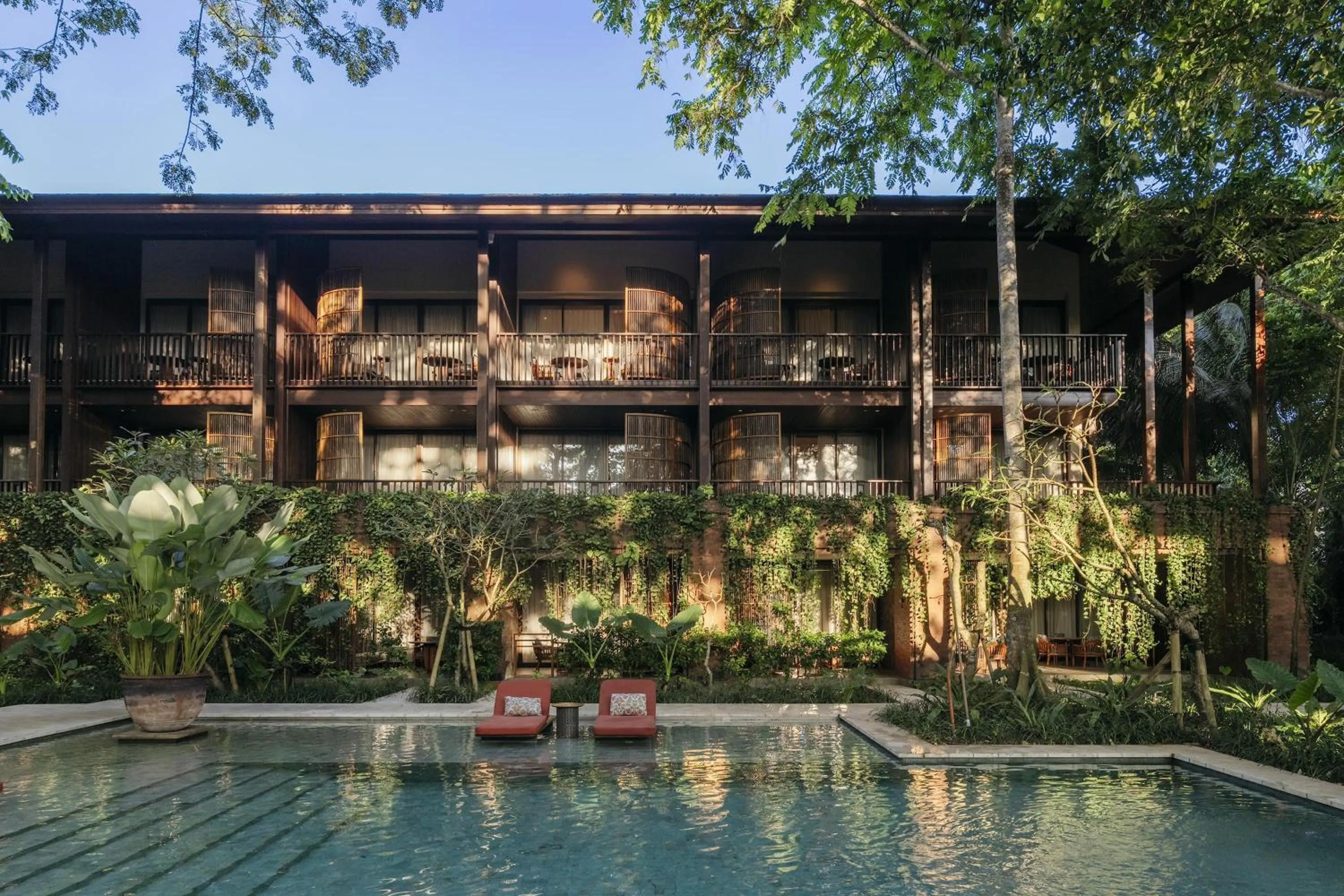 Swimming pool in Andaz Bali, By Hyatt