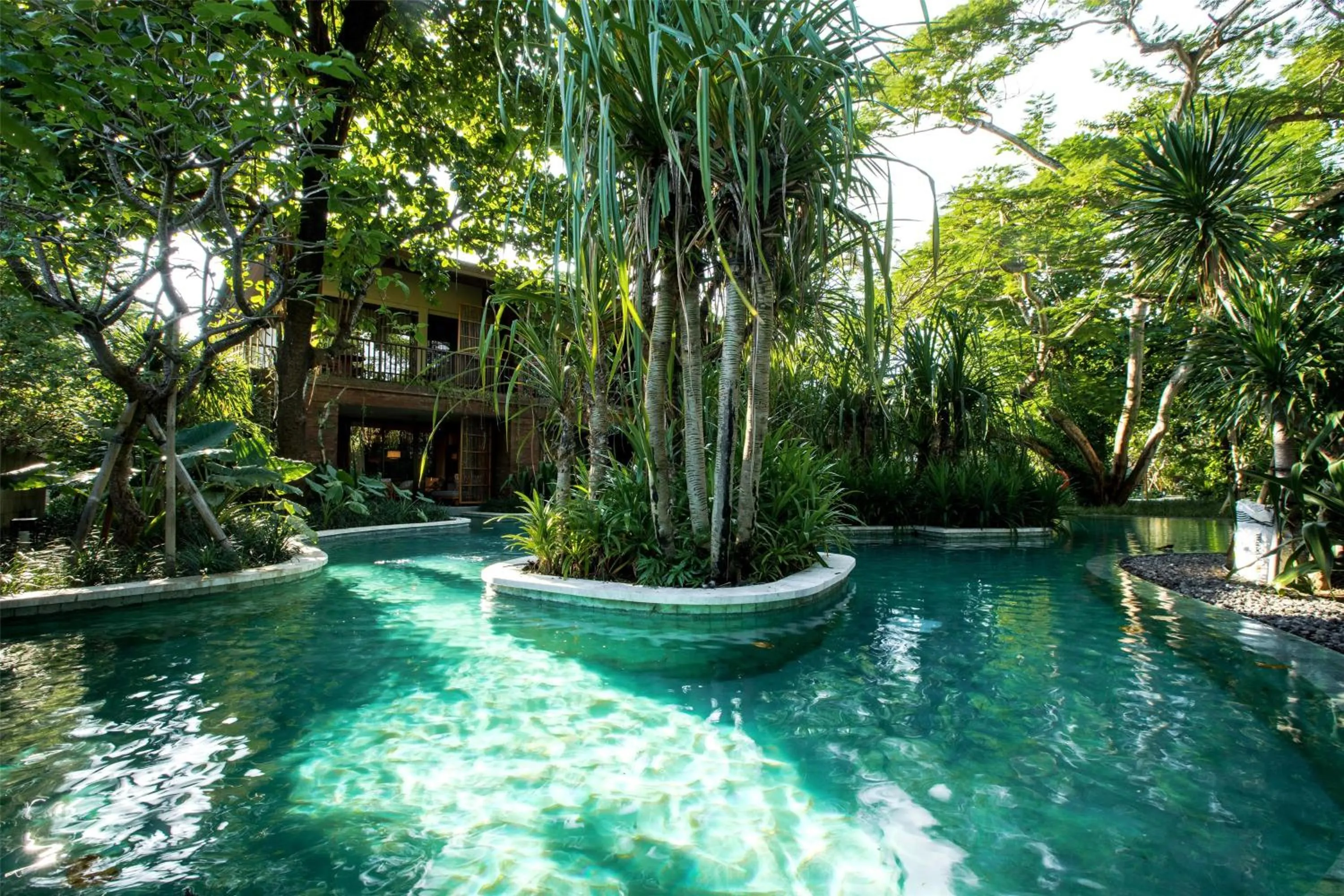 Swimming pool in Andaz Bali, By Hyatt