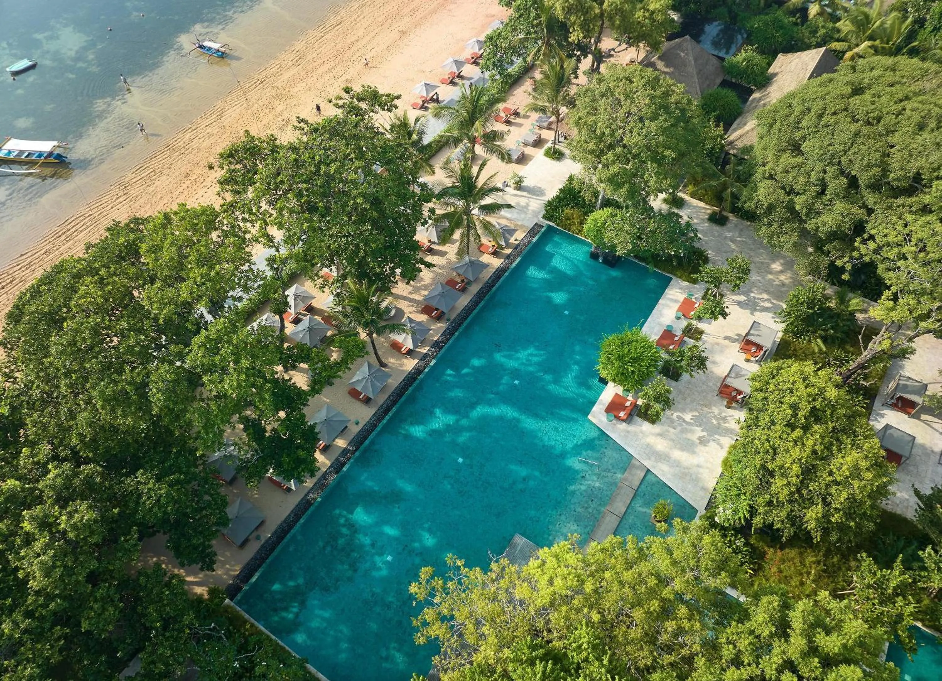 Swimming pool in Andaz Bali, By Hyatt