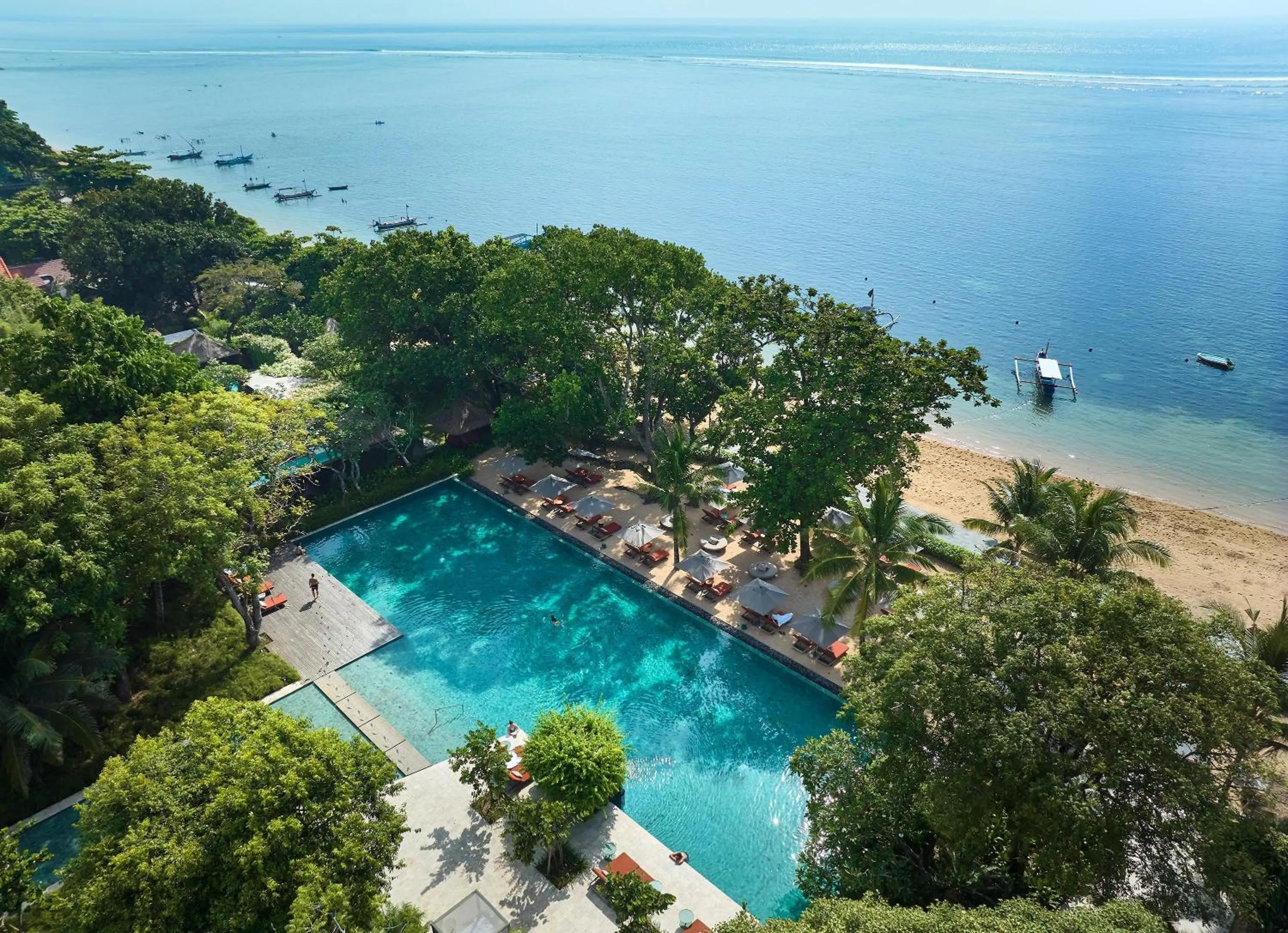 Swimming pool in Andaz Bali, By Hyatt
