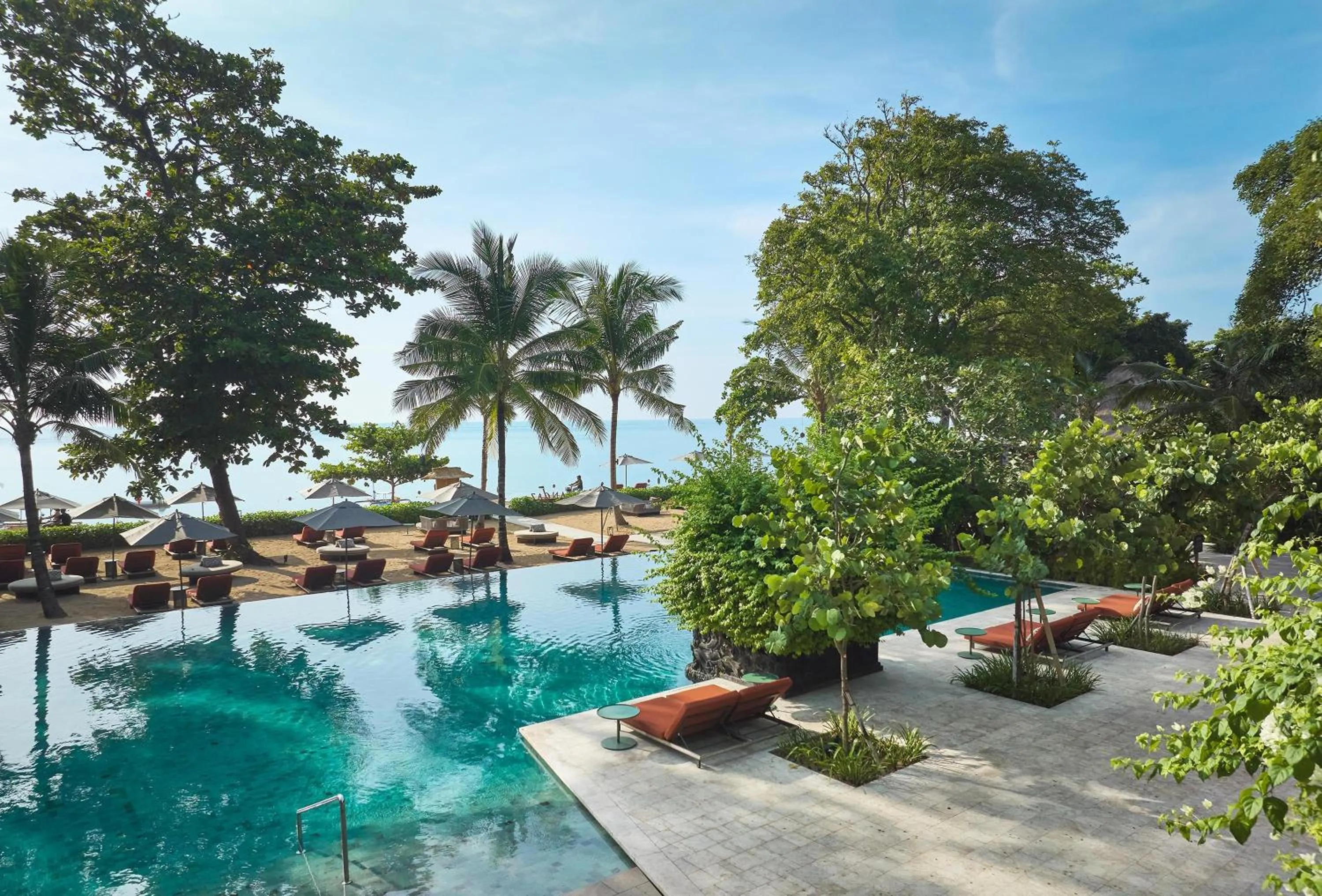 Swimming pool in Andaz Bali, By Hyatt