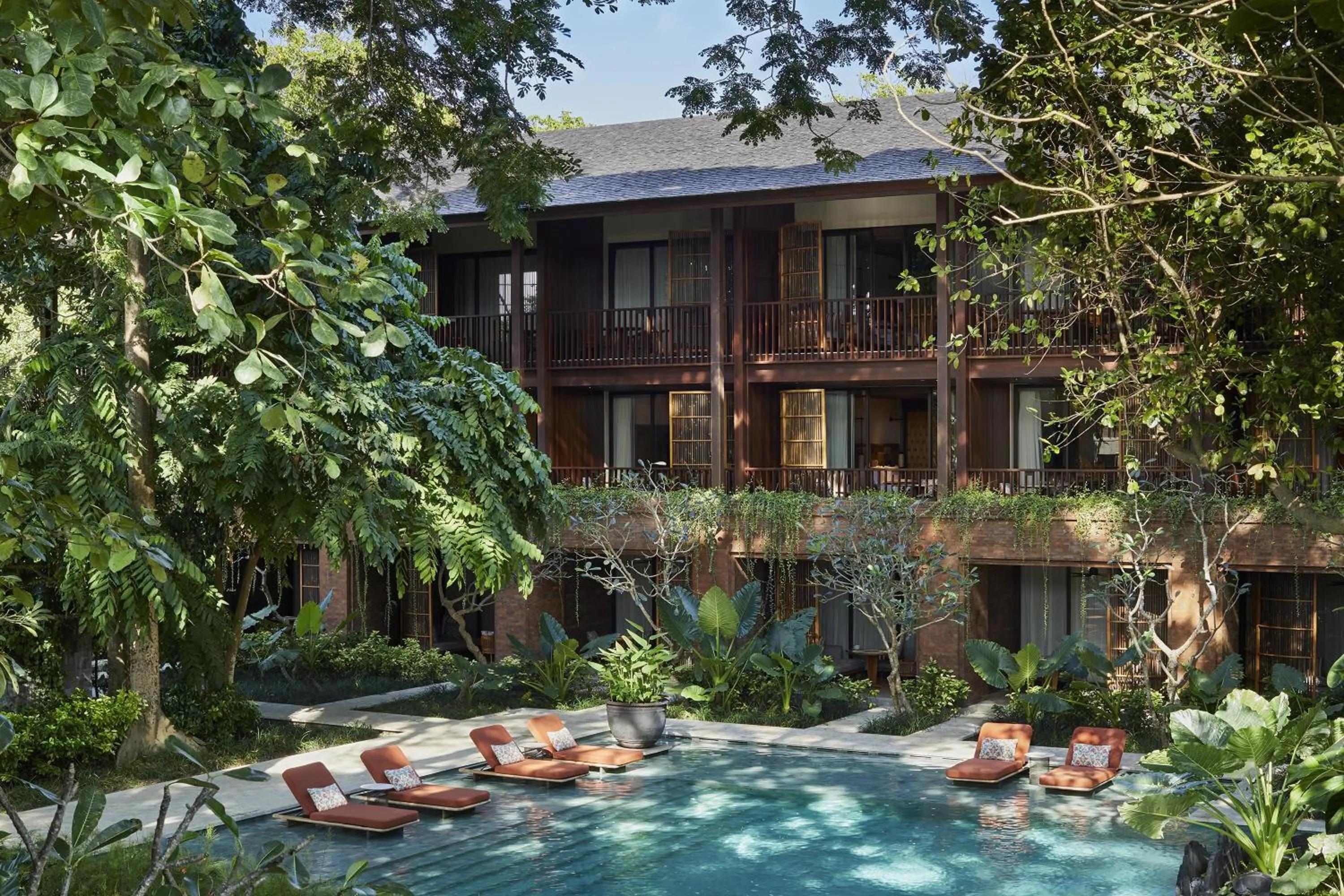 Swimming pool in Andaz Bali, By Hyatt