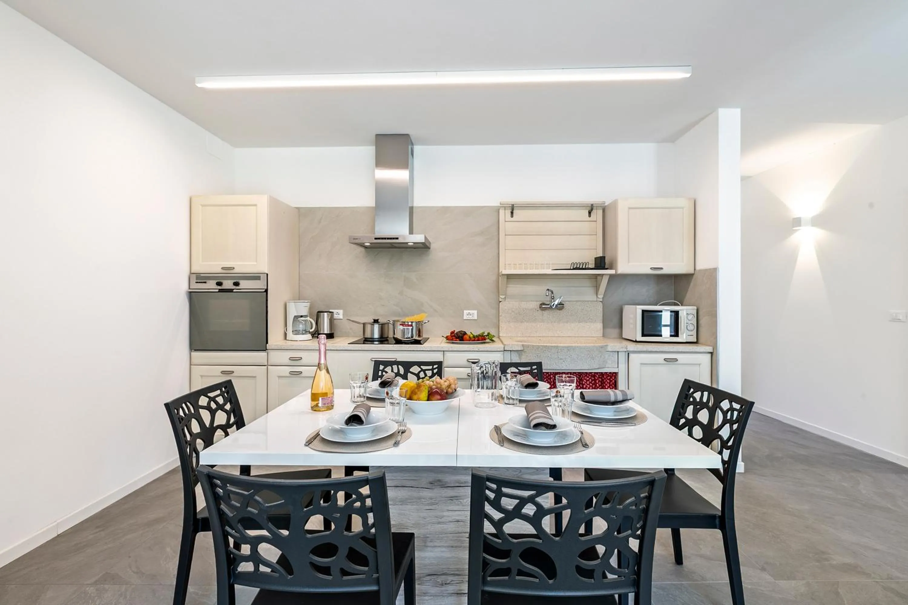 Kitchen or kitchenette in Residenza al Ponte