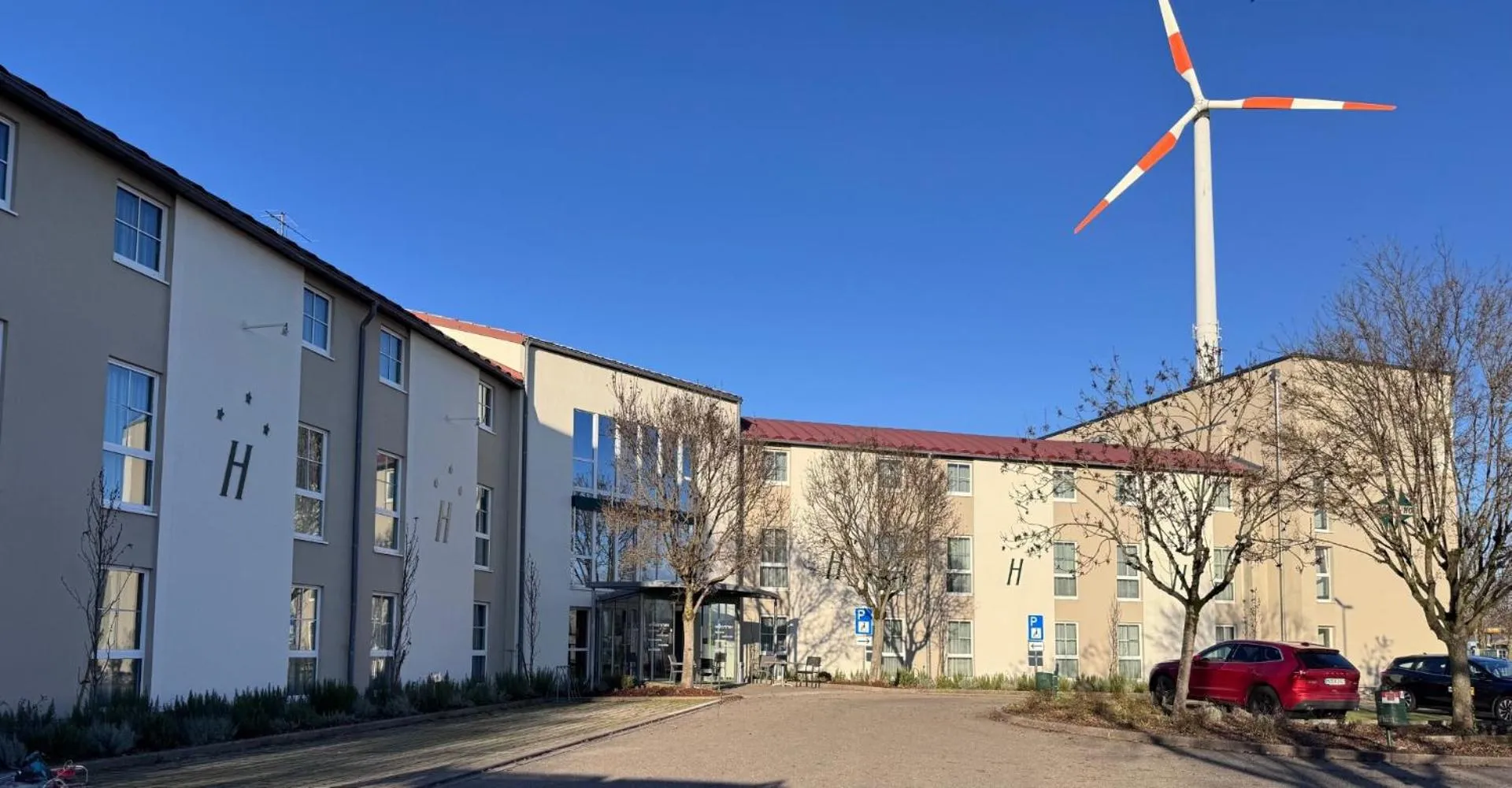 Property building in Highway Hotel