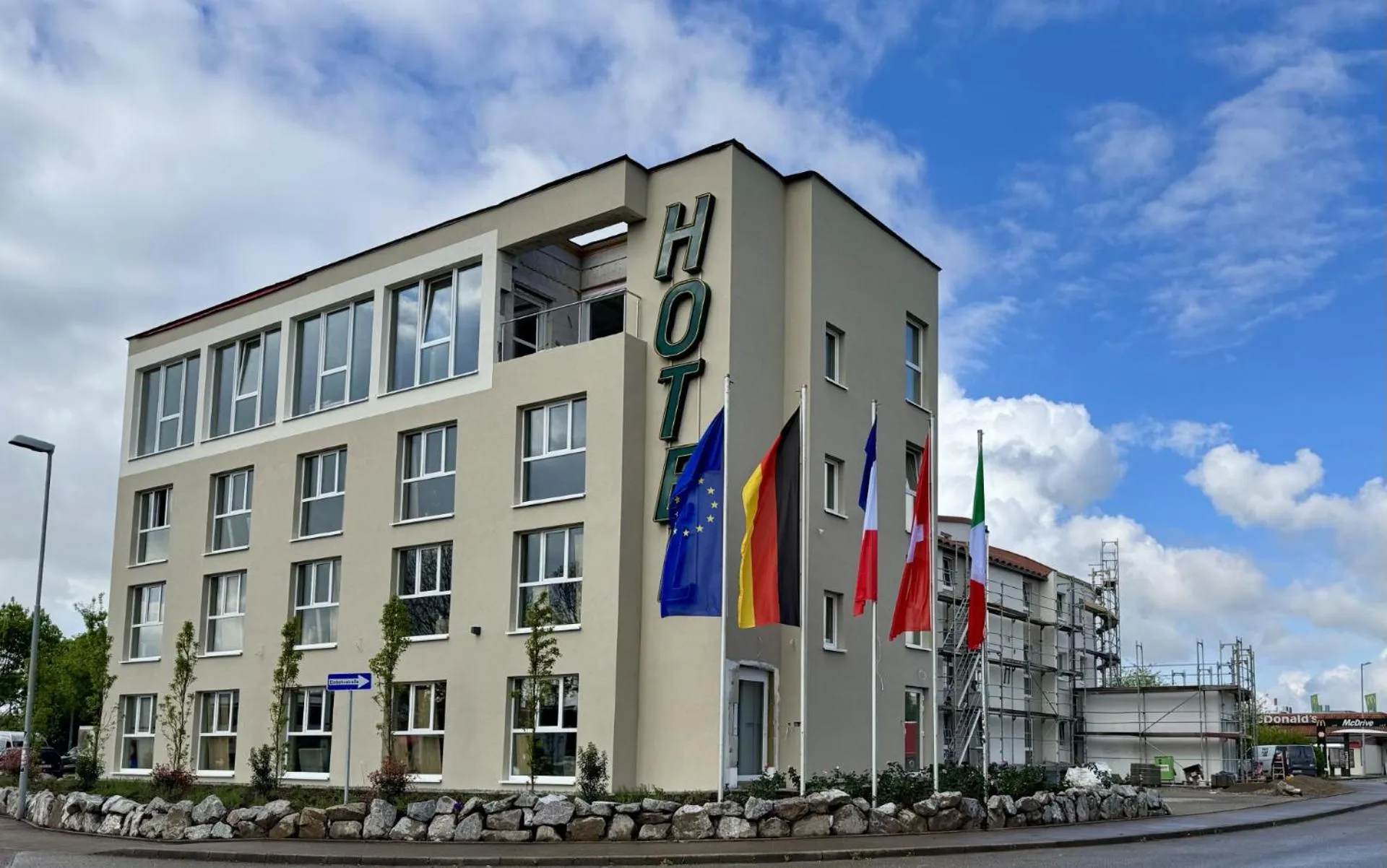 Property building in Highway Hotel