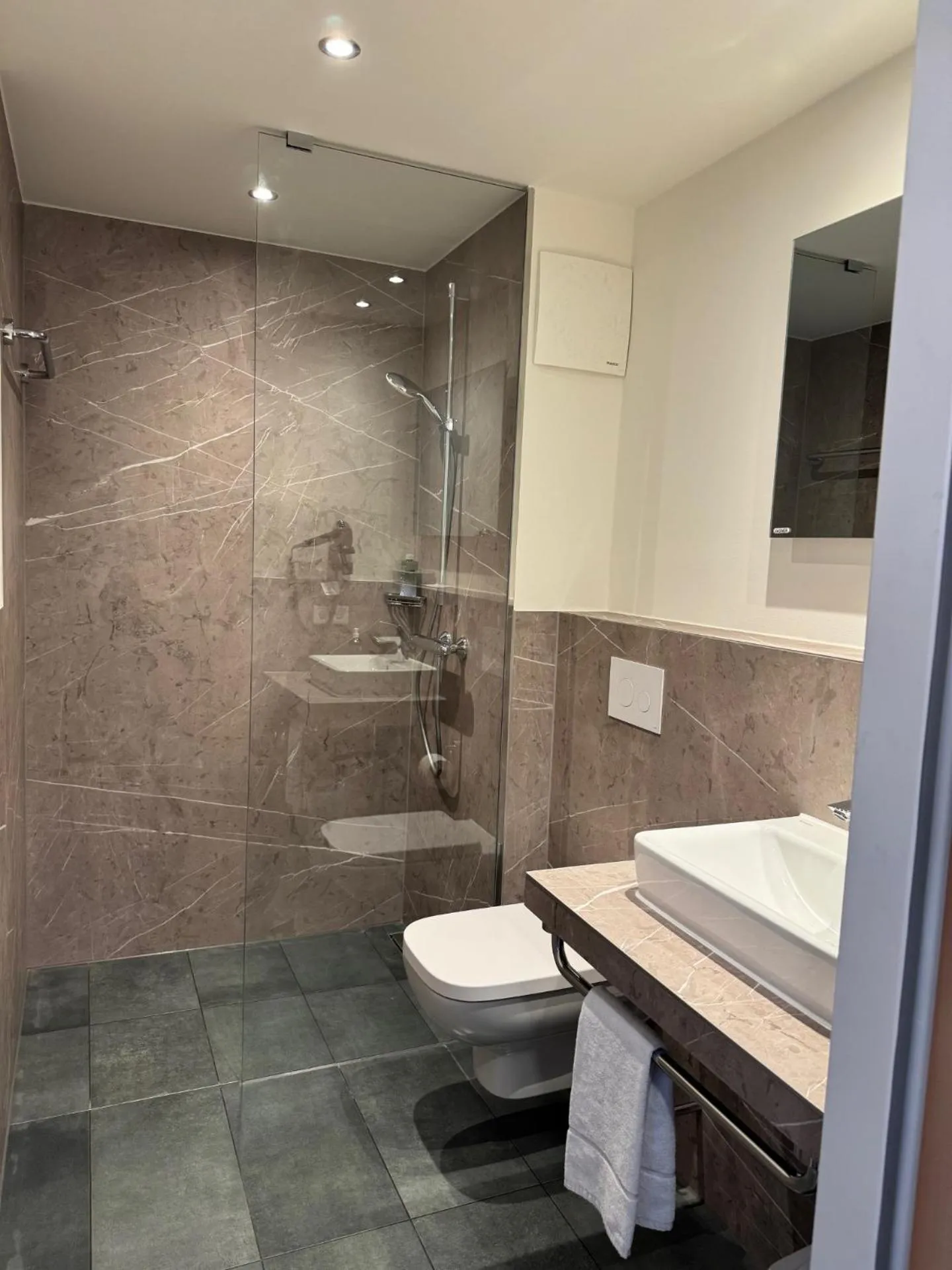 Toilet in Highway Hotel