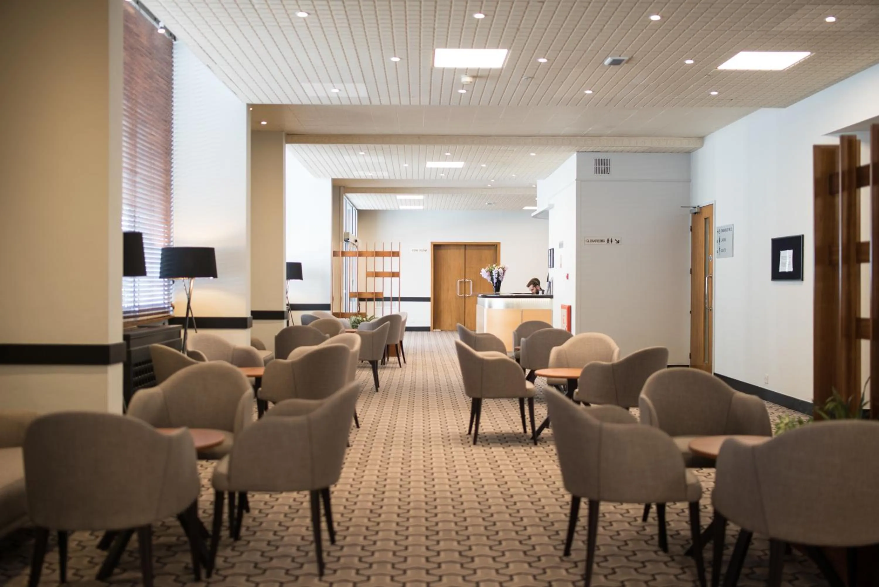 Lobby or reception in Lancaster Hall Hotel