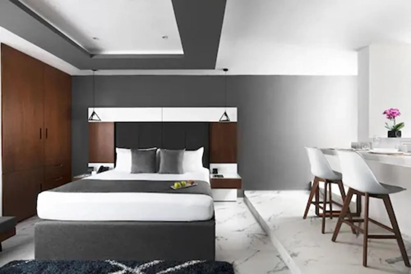 Bedroom, Bed in Seven Boutique Apartments Cancún