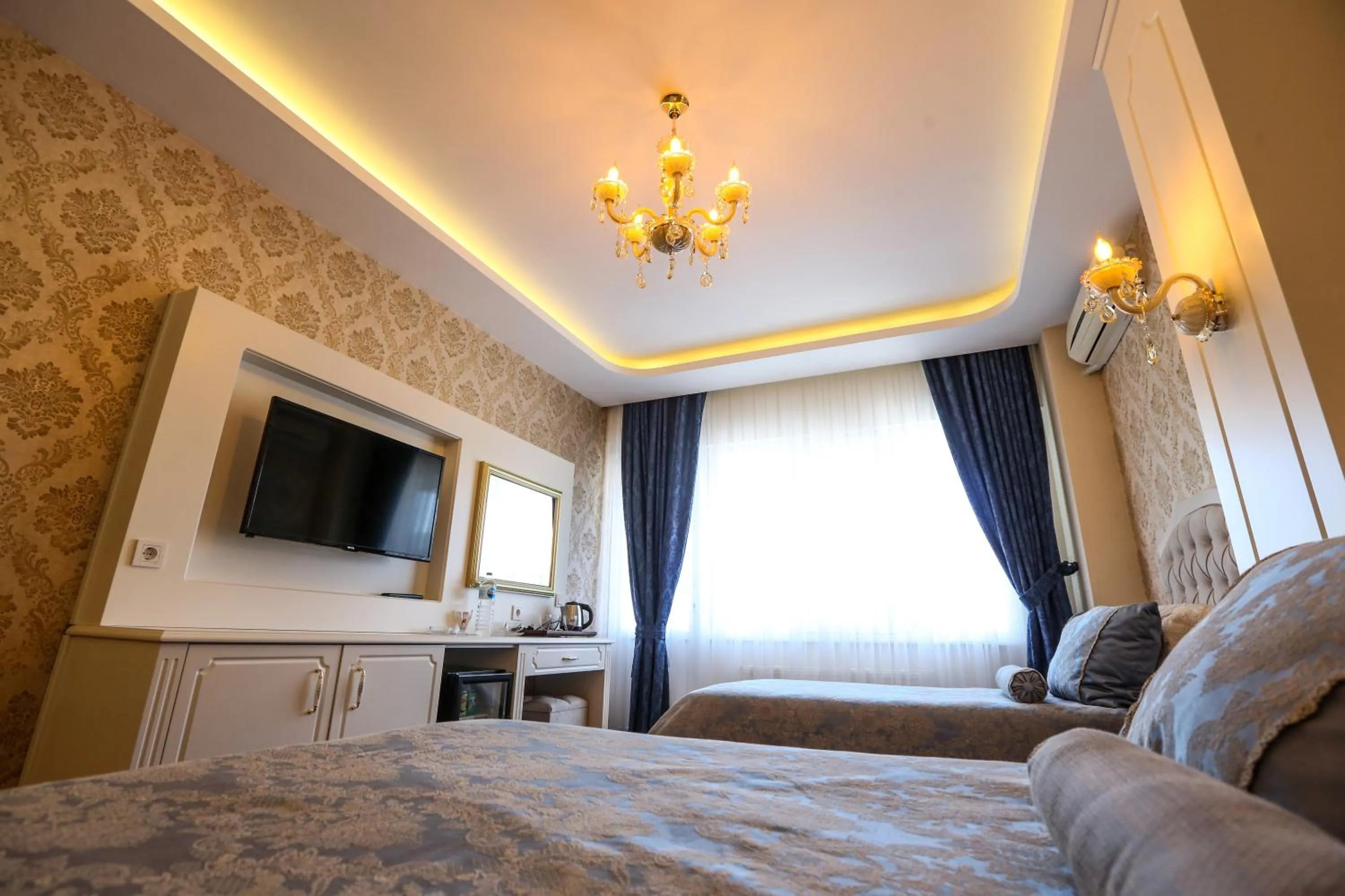 Bed in Thermal Saray Hotel & Yalova