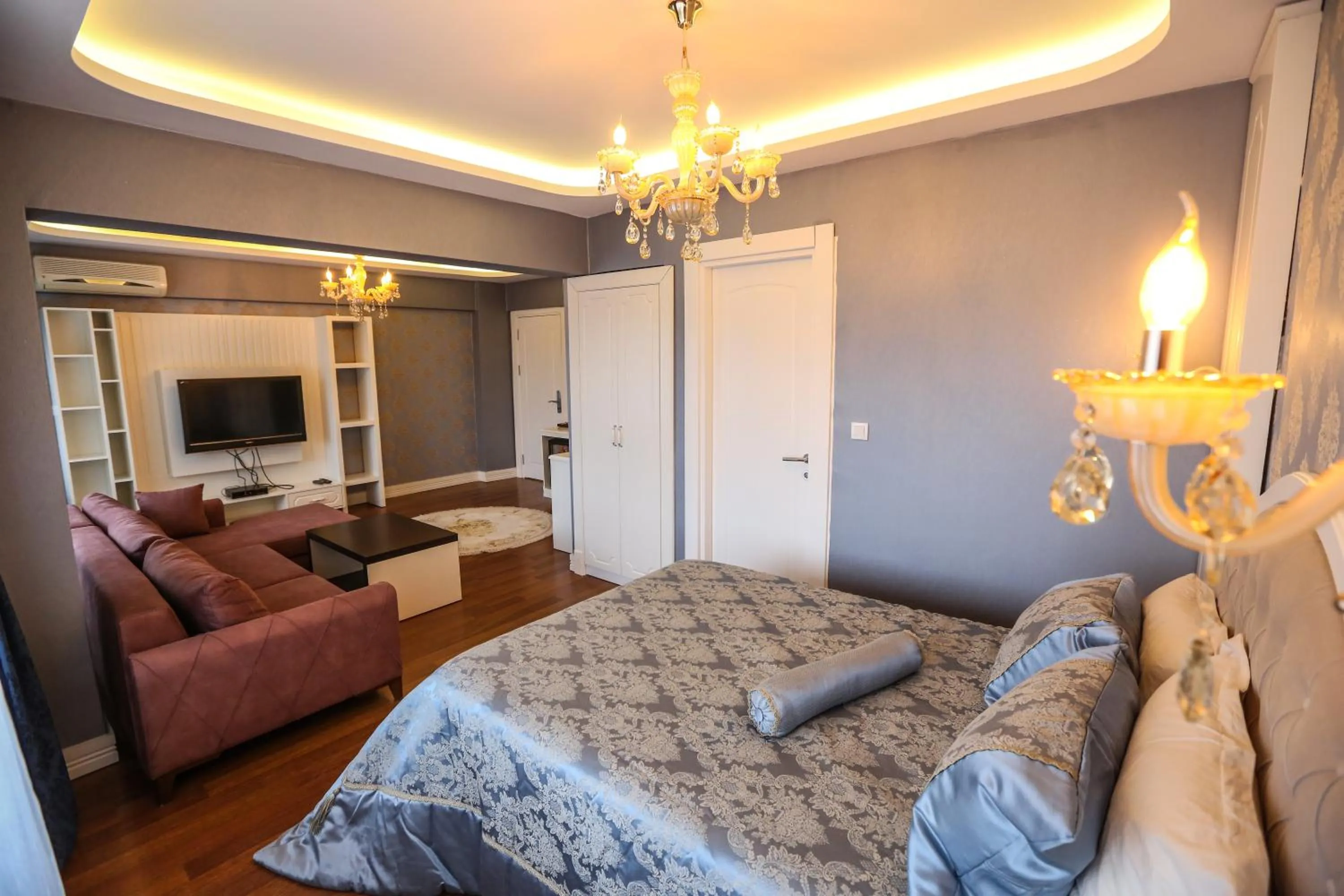 Bed in Thermal Saray Hotel & Yalova